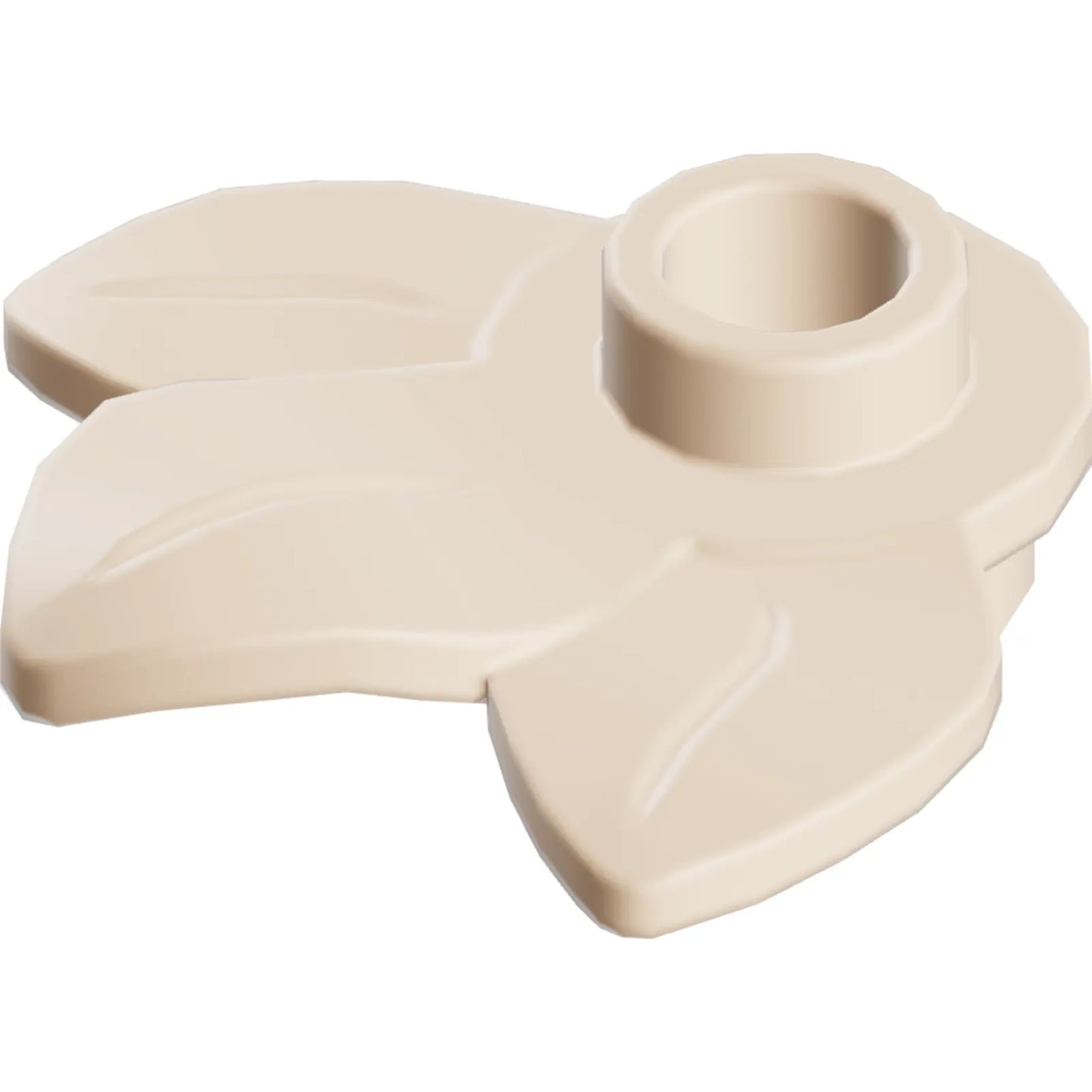 Part 32607 - Plant Plate, Round 1 x 1 with 3 Leaves