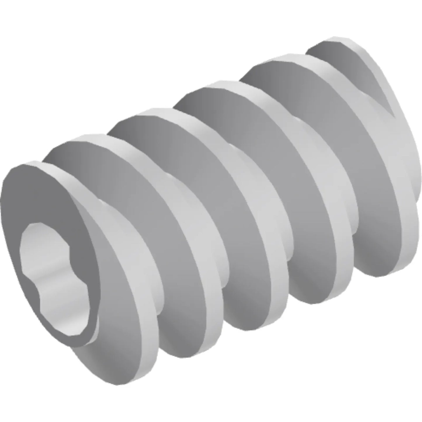 Teil 32905 - Technik, Zahnradschnecke, lang, Achsöffnung Typ II