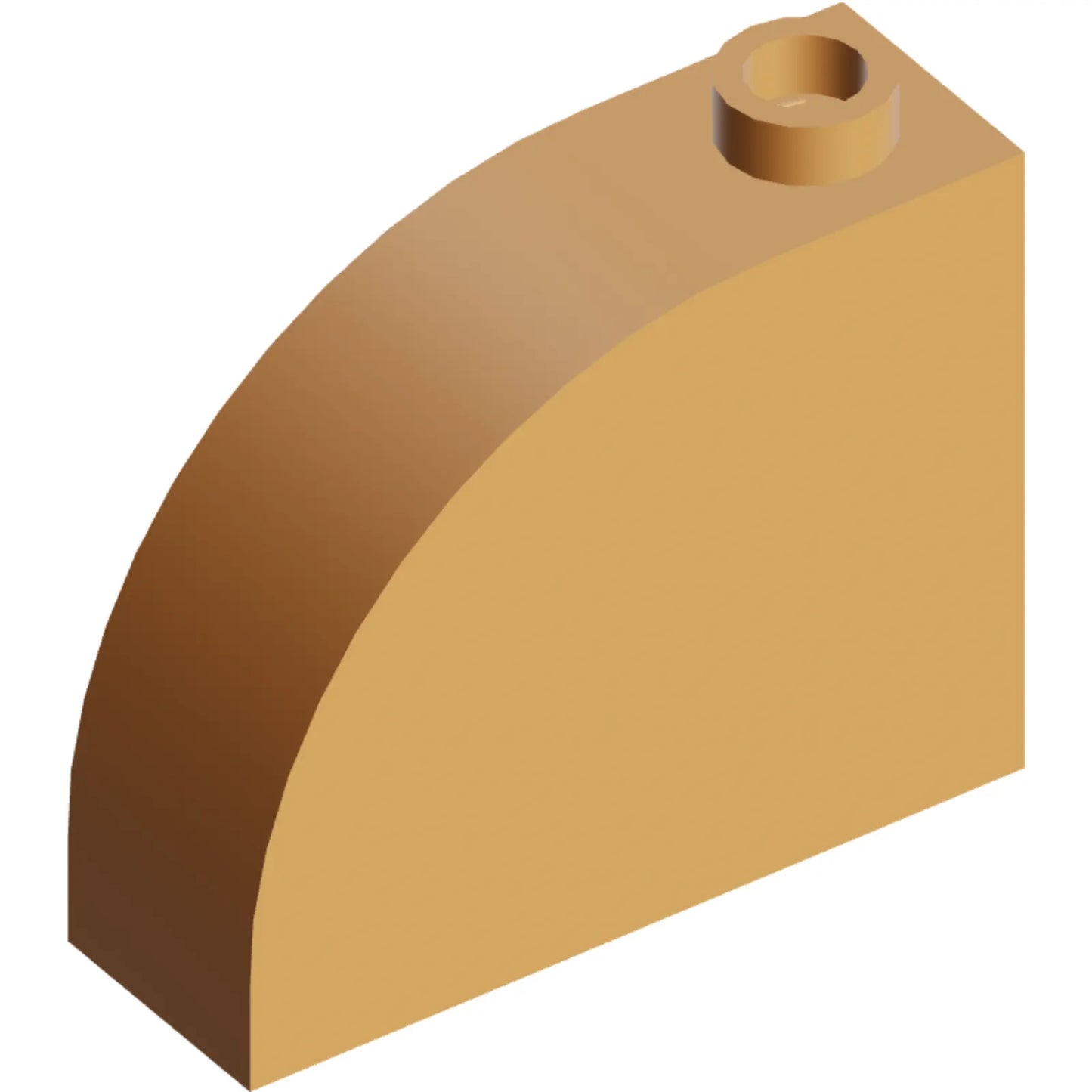 Part 33243 - Slope, Curved 3 x 1 x 2 with Hollow Stud