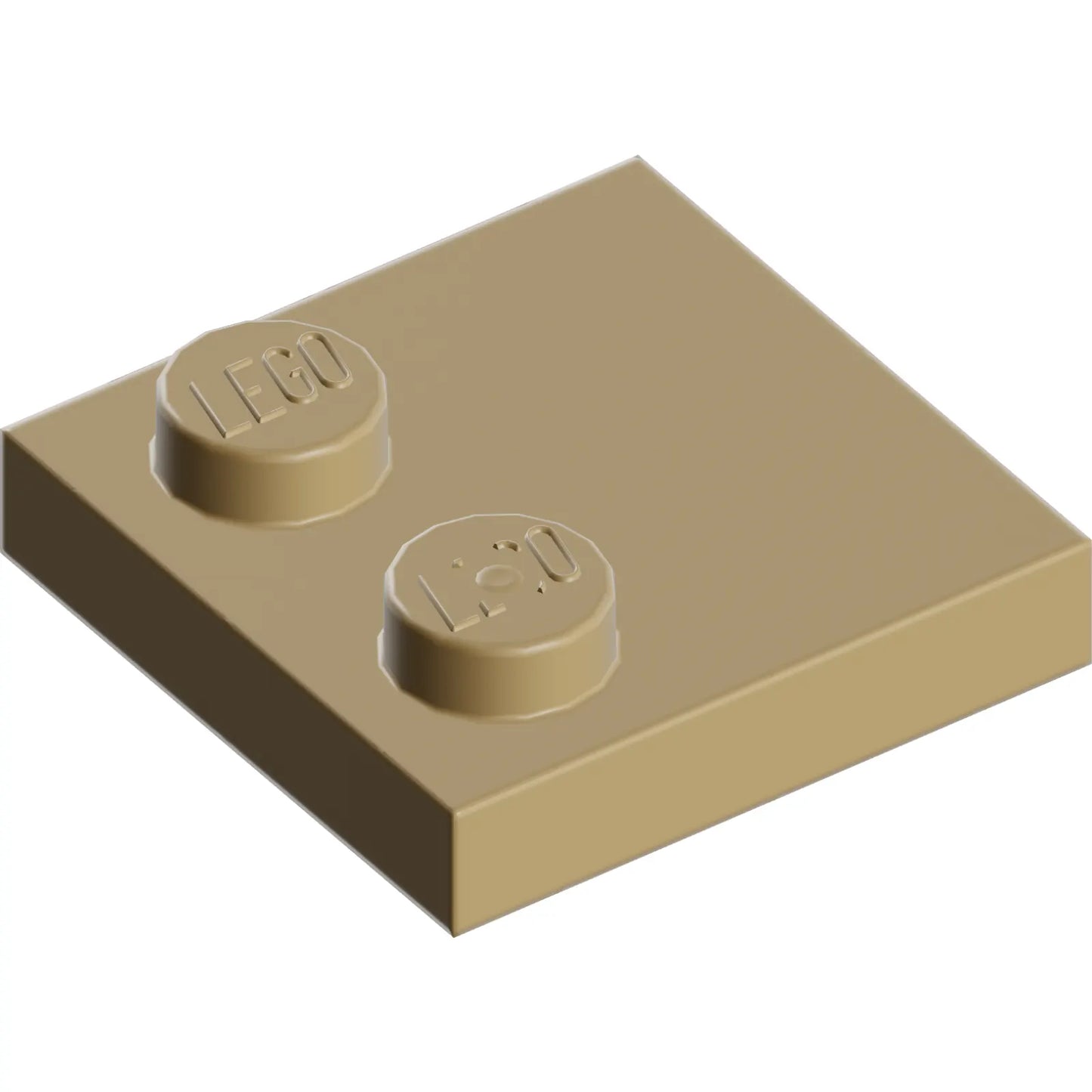 Part 33909 - Tile, Modified 2 x 2 with Studs on Edge