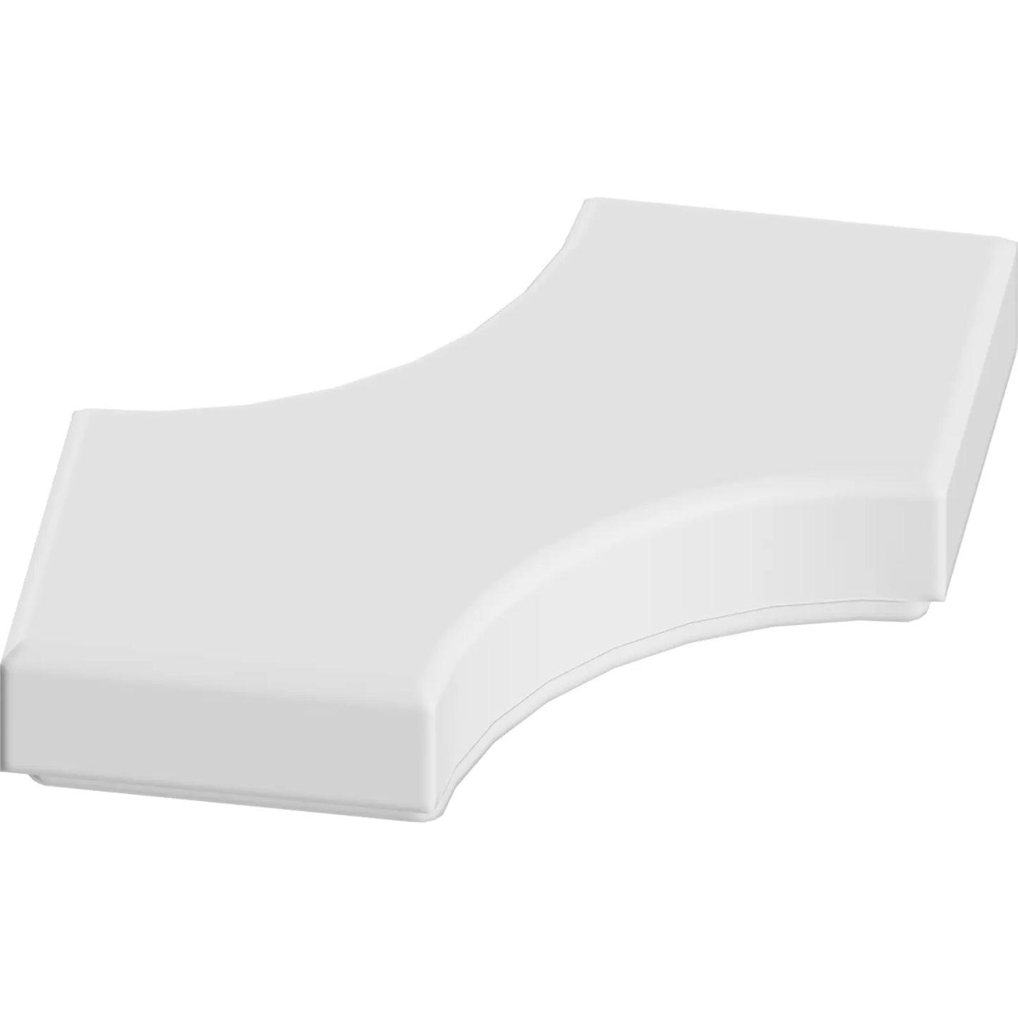 Part 3396 - Tile, Modified 2 x 2 with 2 1 x 1 Curved Cutouts (Double Arrow)