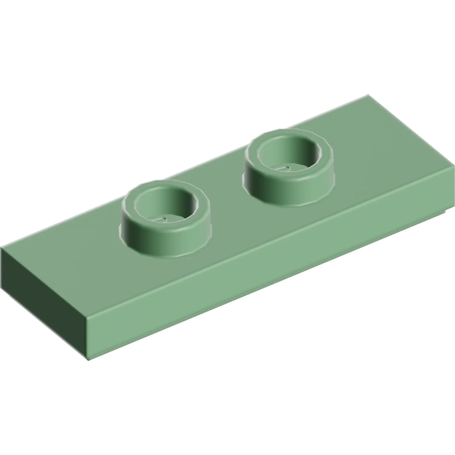 Part 34103 - Plate, Modified 1 x 3 with 2 Studs (Double Jumper)