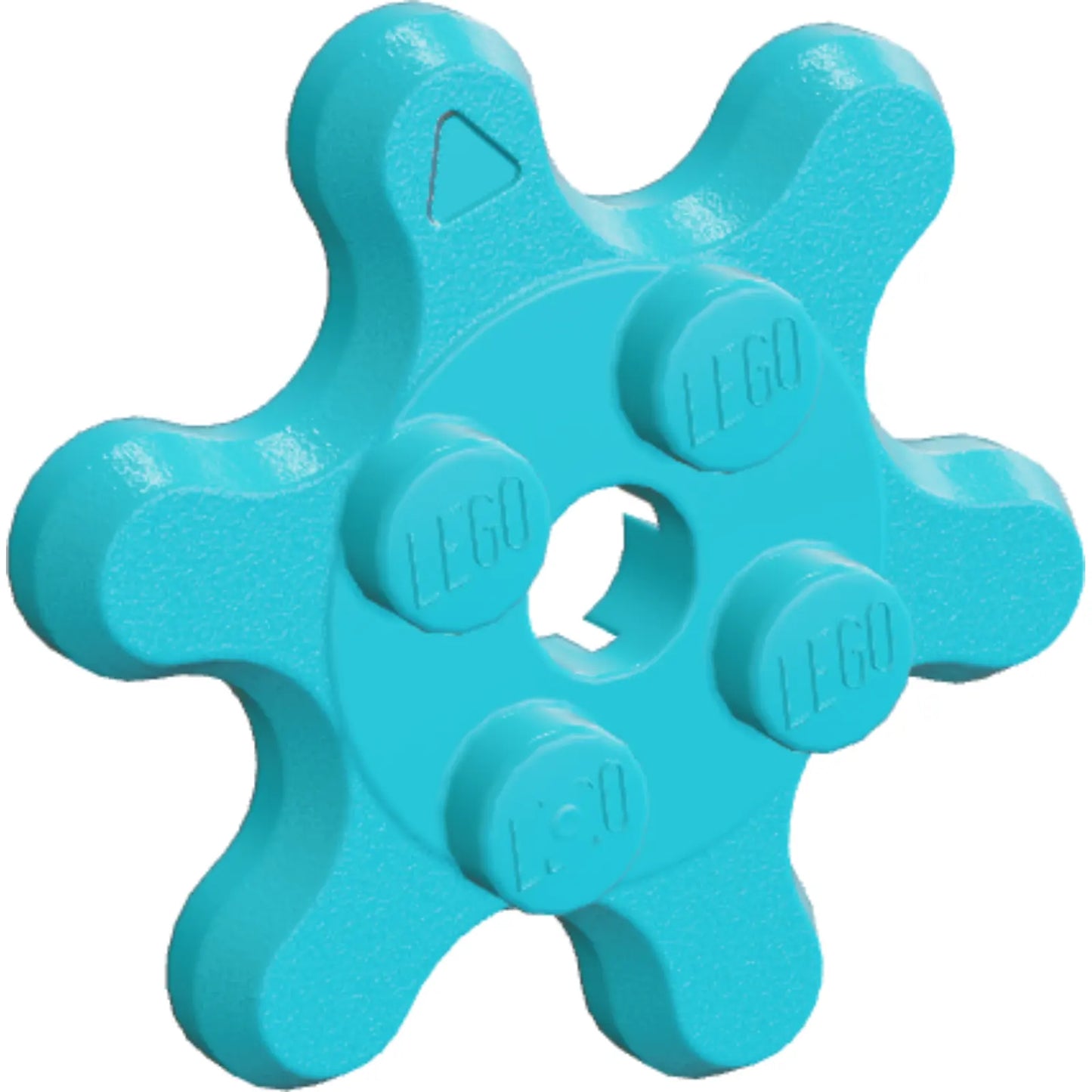 Part 35442 - Plate, Round 2 x 2 Gear 6 Tooth