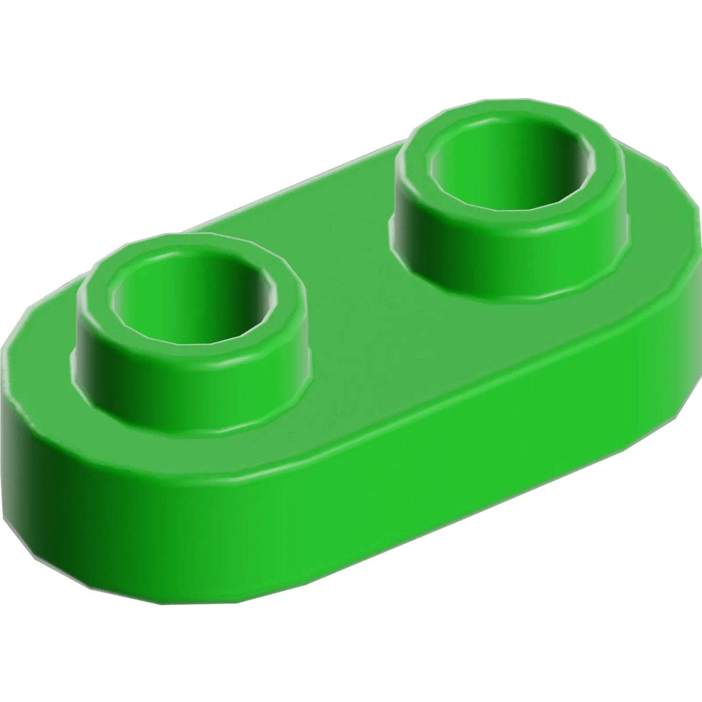Part 35480 - Plate, Round 1 x 2 with Open Studs