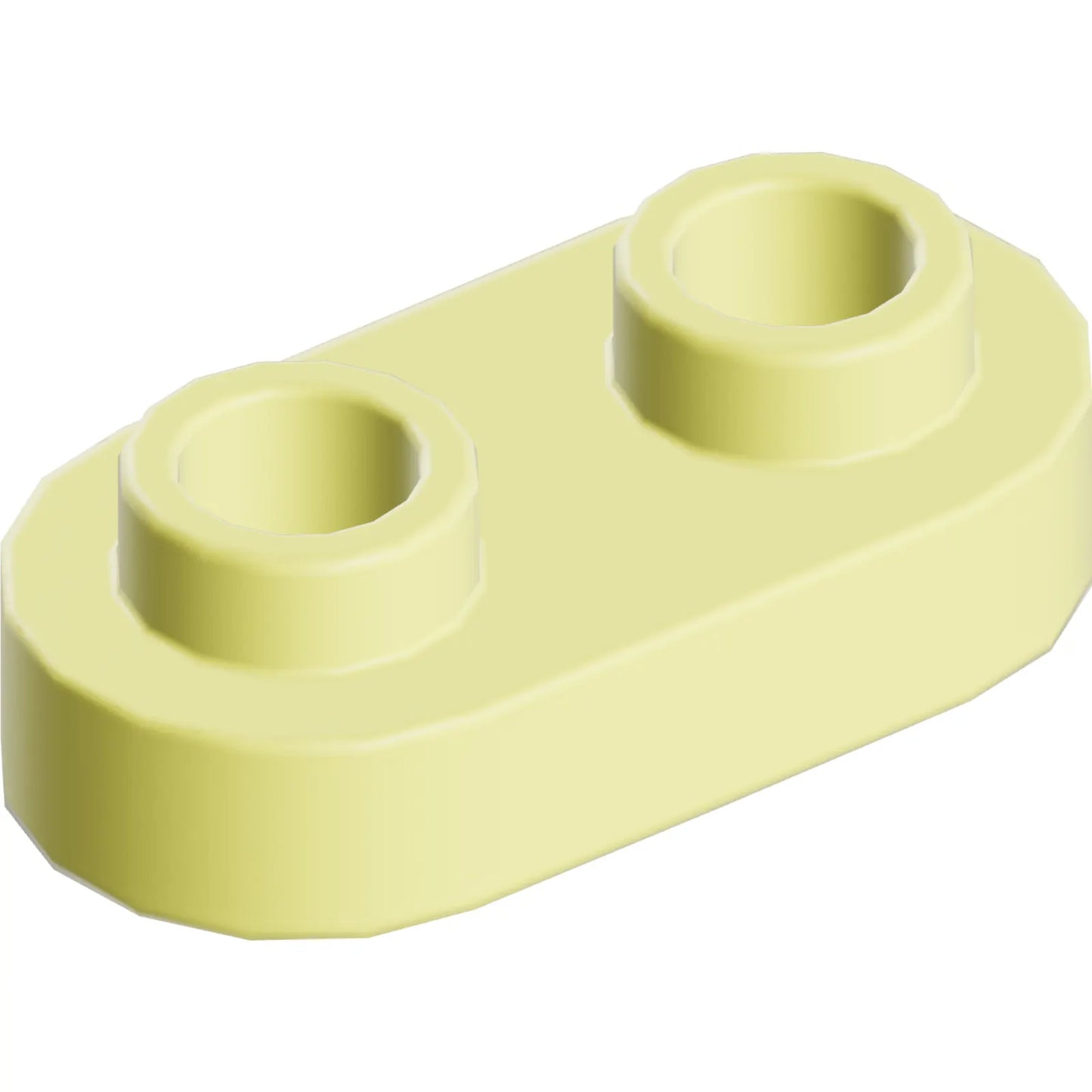 Part 35480 - Plate, Round 1 x 2 with Open Studs