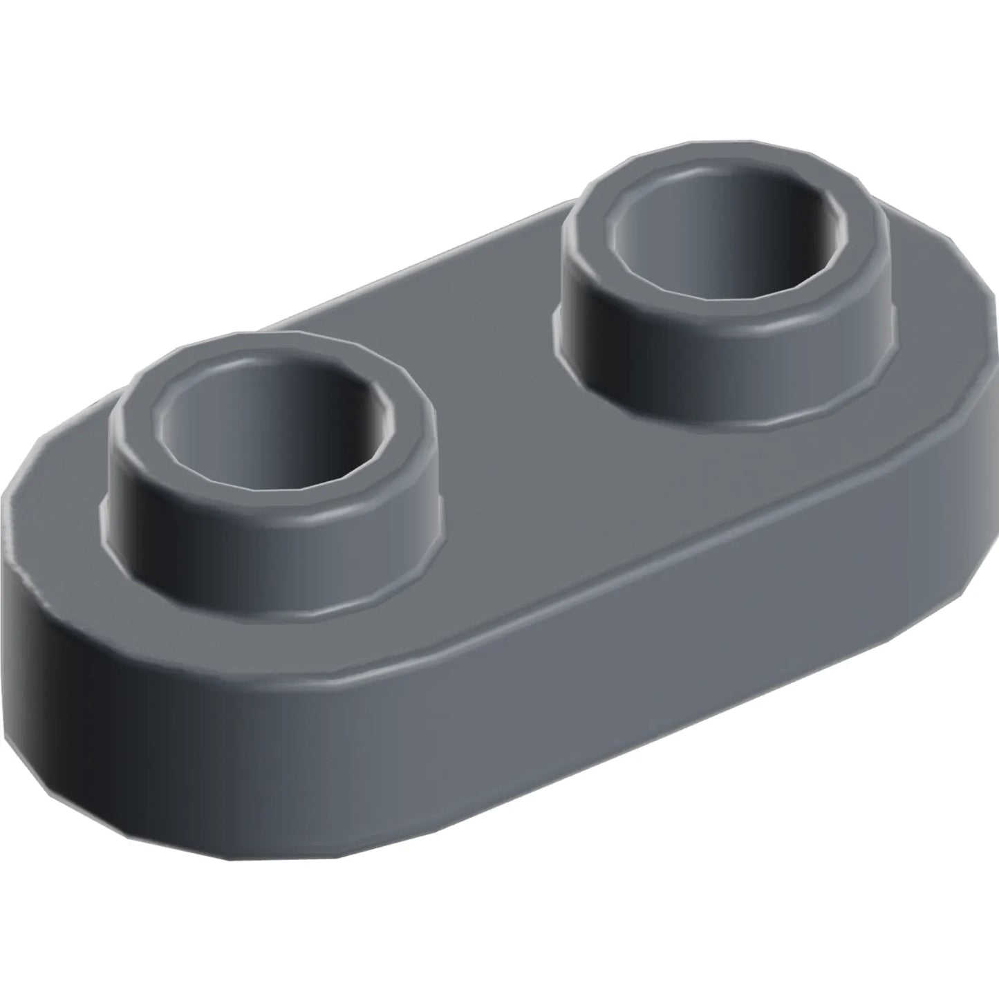 Part 35480 - Plate, Round 1 x 2 with Open Studs