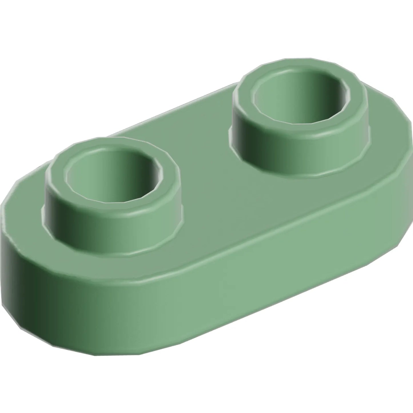 Part 35480 - Plate, Round 1 x 2 with Open Studs