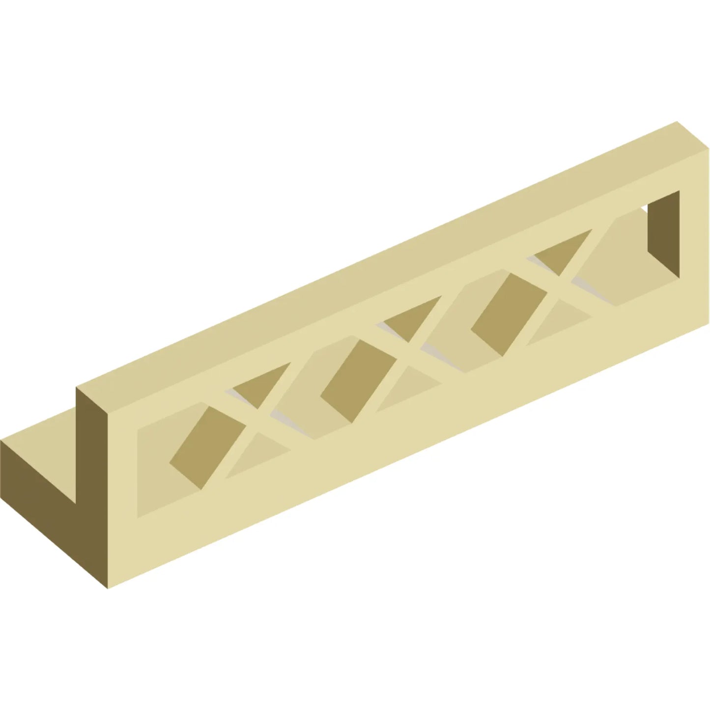 Part 3633 - Fence 1 x 4 x 1 Lattice