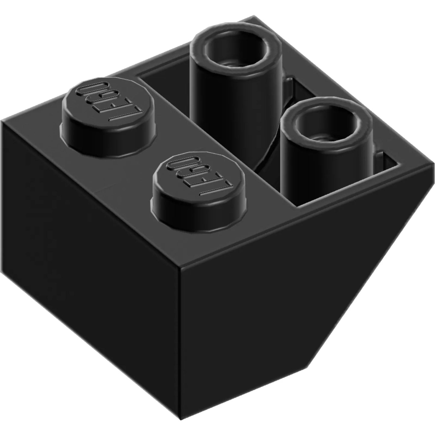 Part 3660 - Slope, Inverted 45 2 x 2 with Flat Bottom Pin
