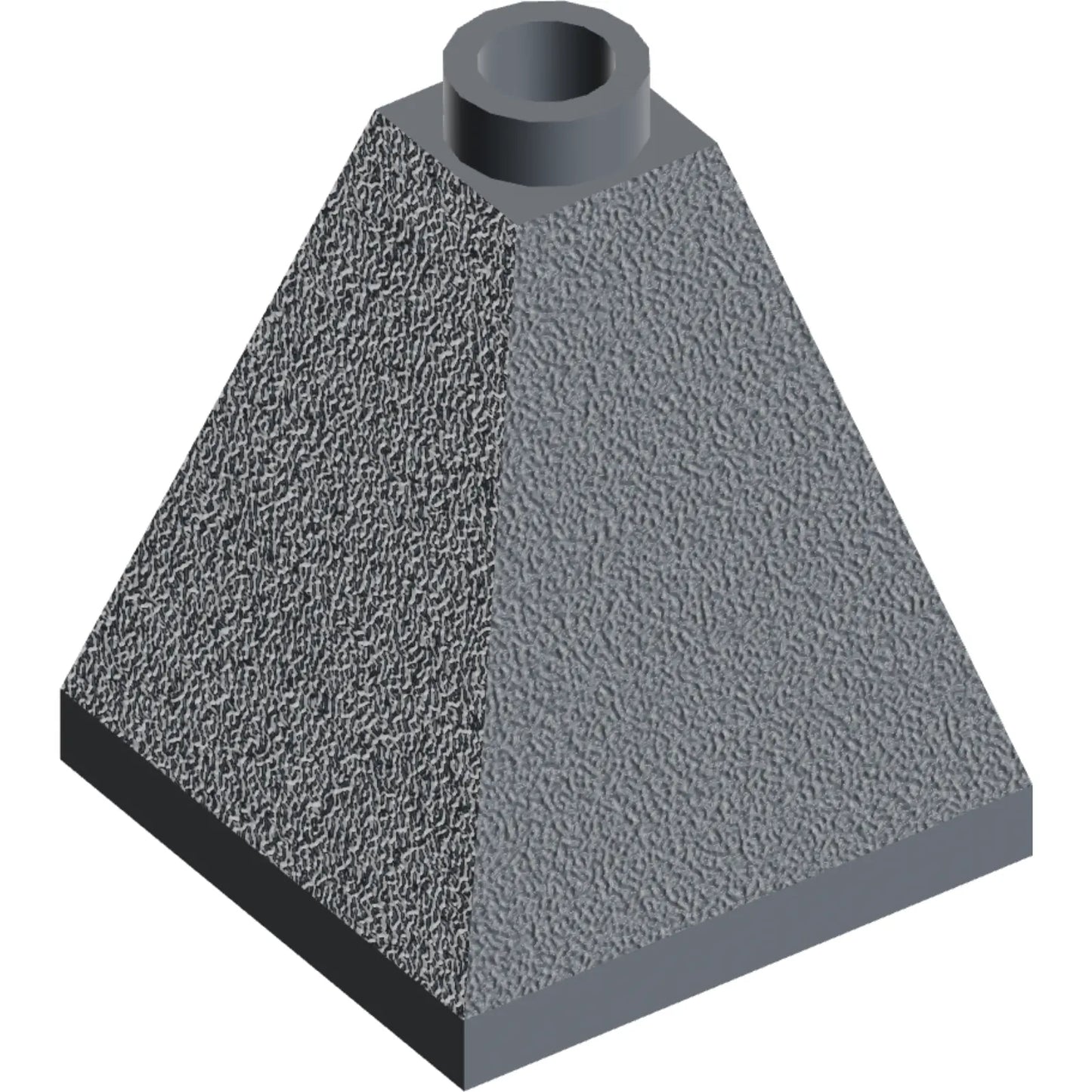 Part 3688 - Slope 75 2 x 2 x 2 Quadruple Convex - Blocked Open Stud or Hollow Stud