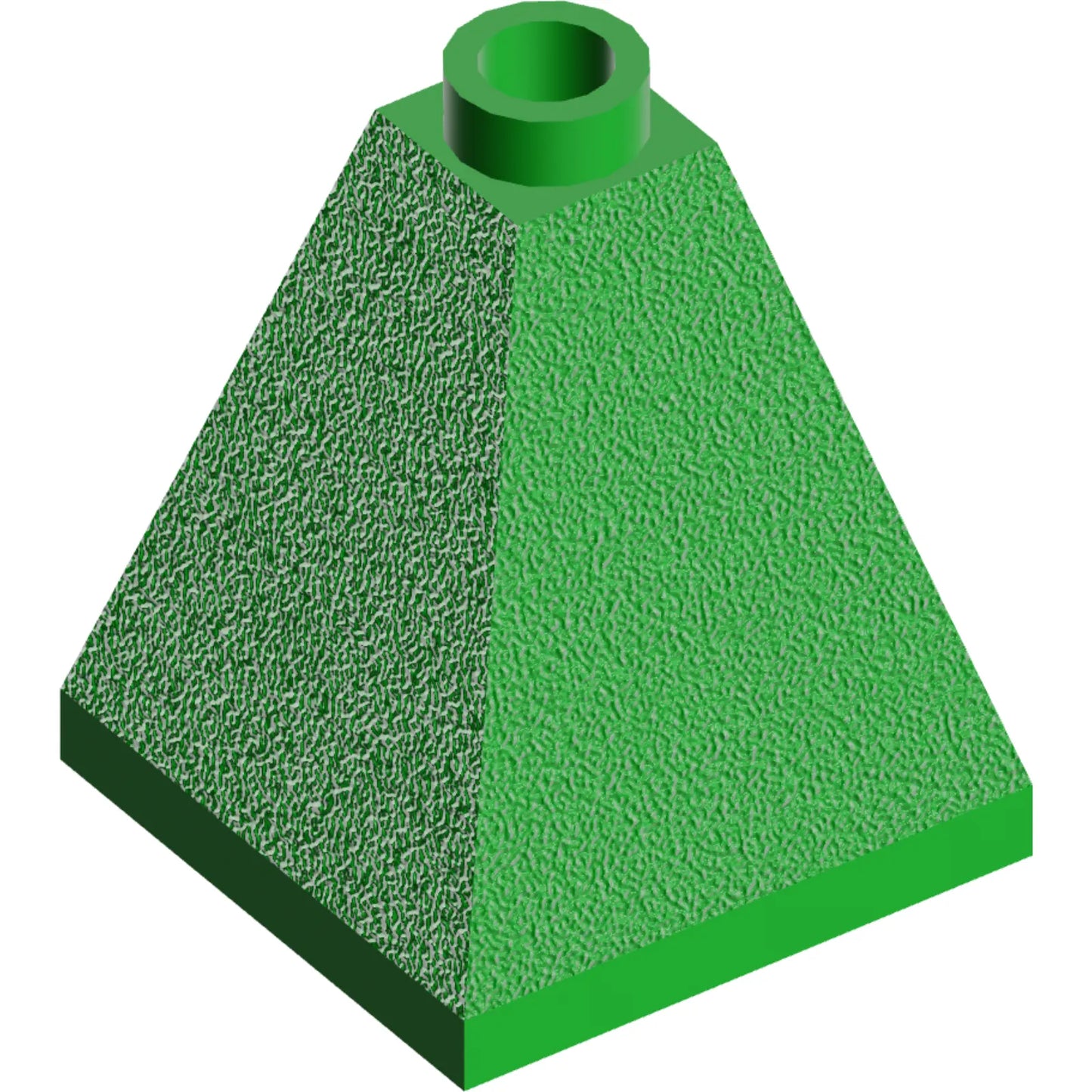 Part 3688 - Slope 75 2 x 2 x 2 Quadruple Convex - Blocked Open Stud or Hollow Stud