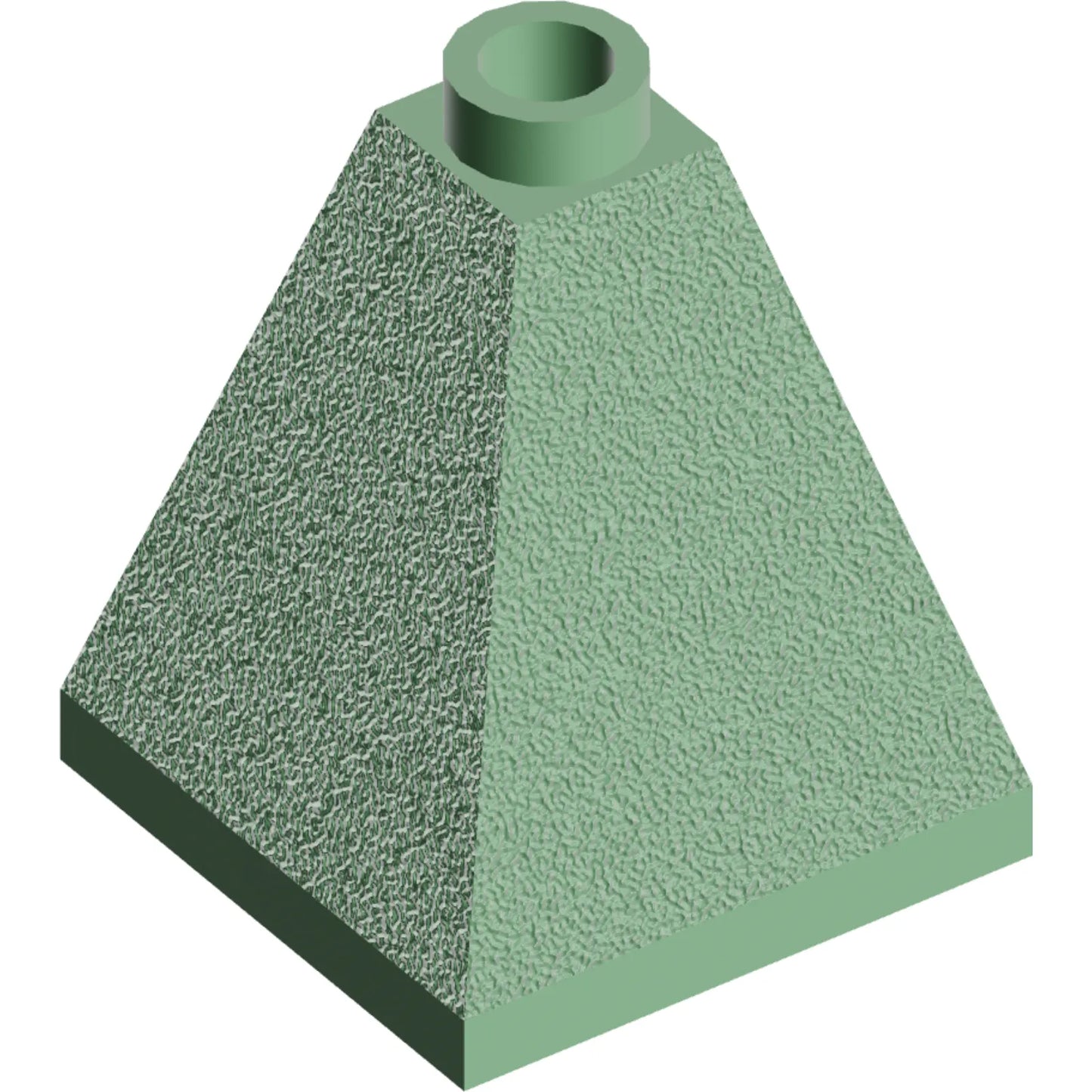 Part 3688 - Slope 75 2 x 2 x 2 Quadruple Convex - Blocked Open Stud or Hollow Stud