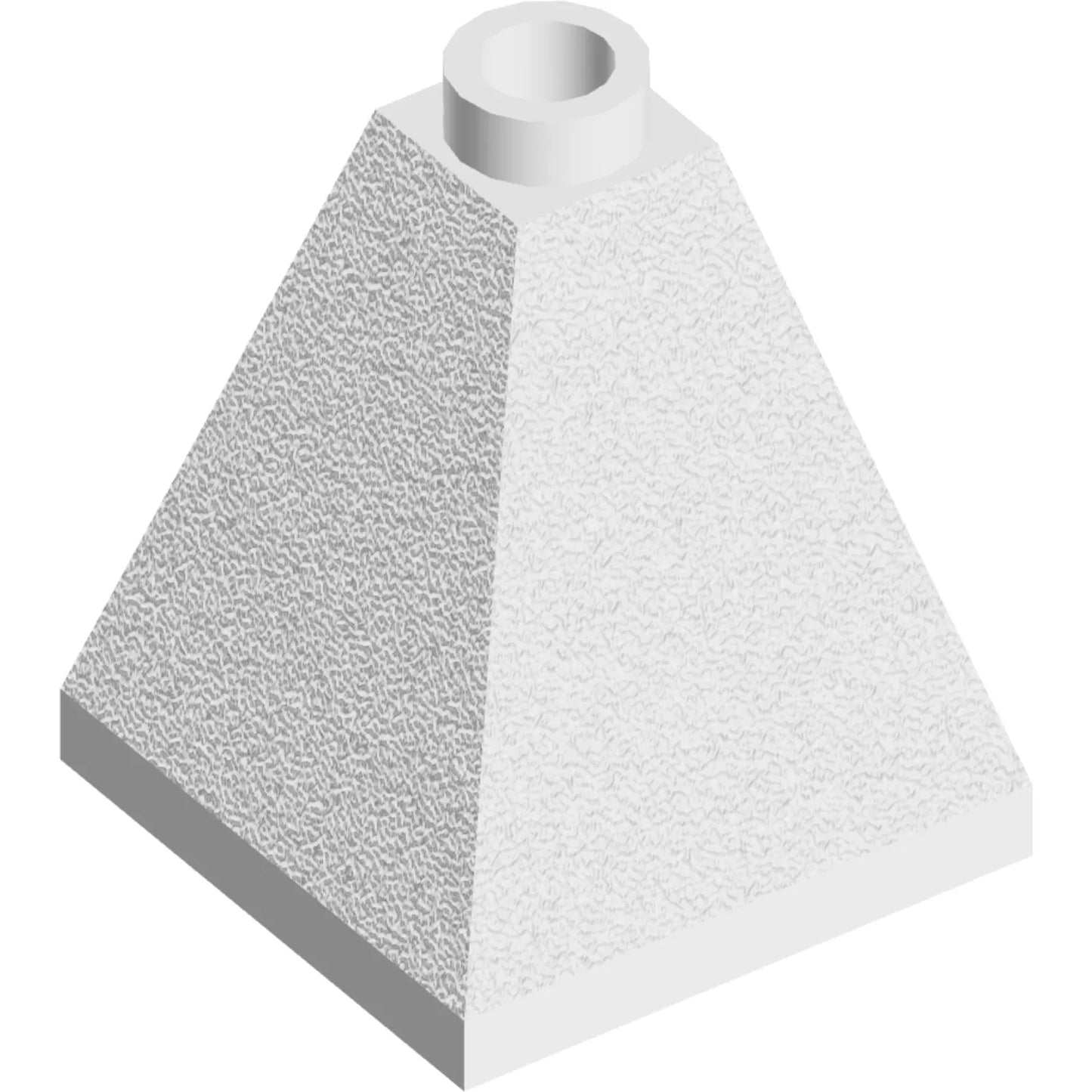 Part 3688 - Slope 75 2 x 2 x 2 Quadruple Convex - Blocked Open Stud or Hollow Stud