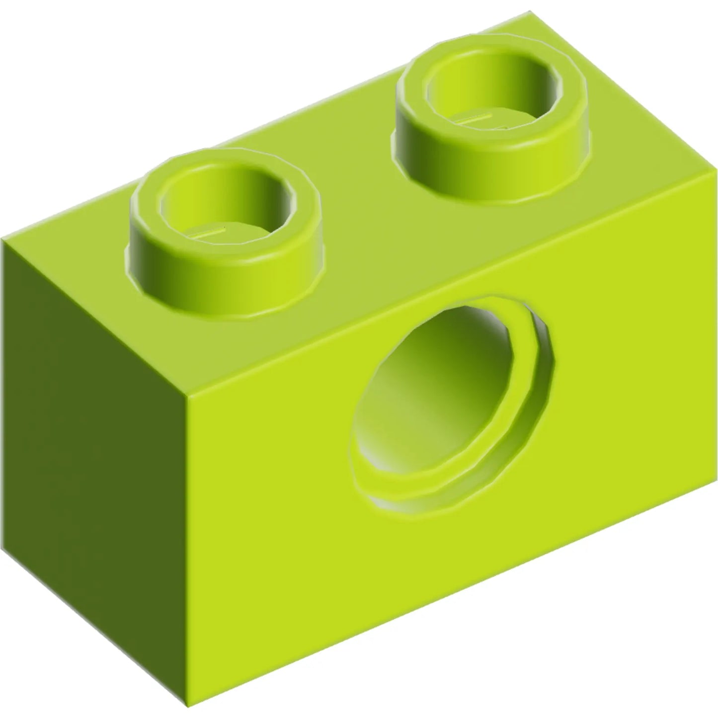 Part 3700 - Technic, Brick 1 x 2 with Hole