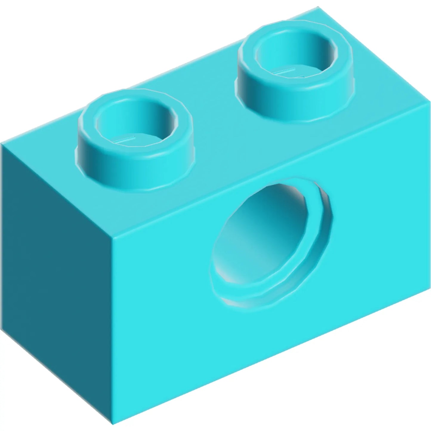 Part 3700 - Technic, Brick 1 x 2 with Hole