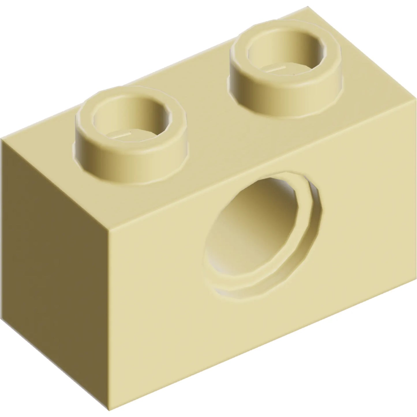Part 3700 - Technic, Brick 1 x 2 with Hole