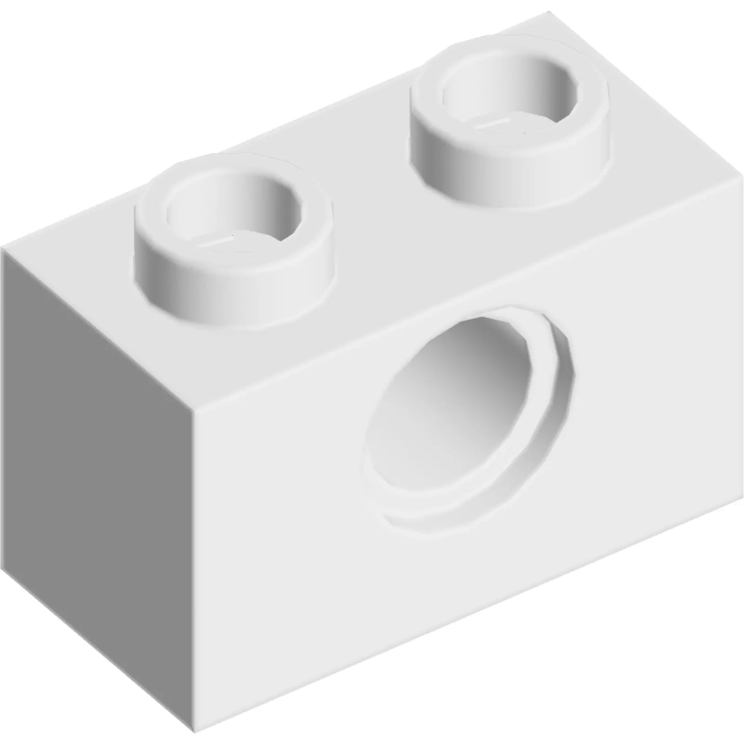 Part 3700 - Technic, Brick 1 x 2 with Hole