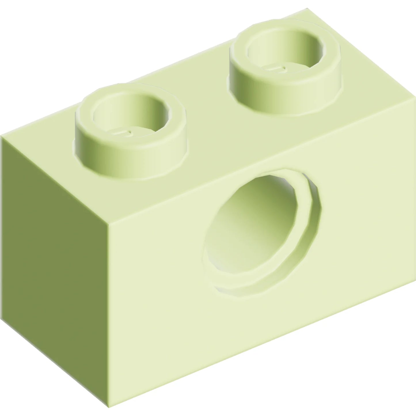 Part 3700 - Technic, Brick 1 x 2 with Hole