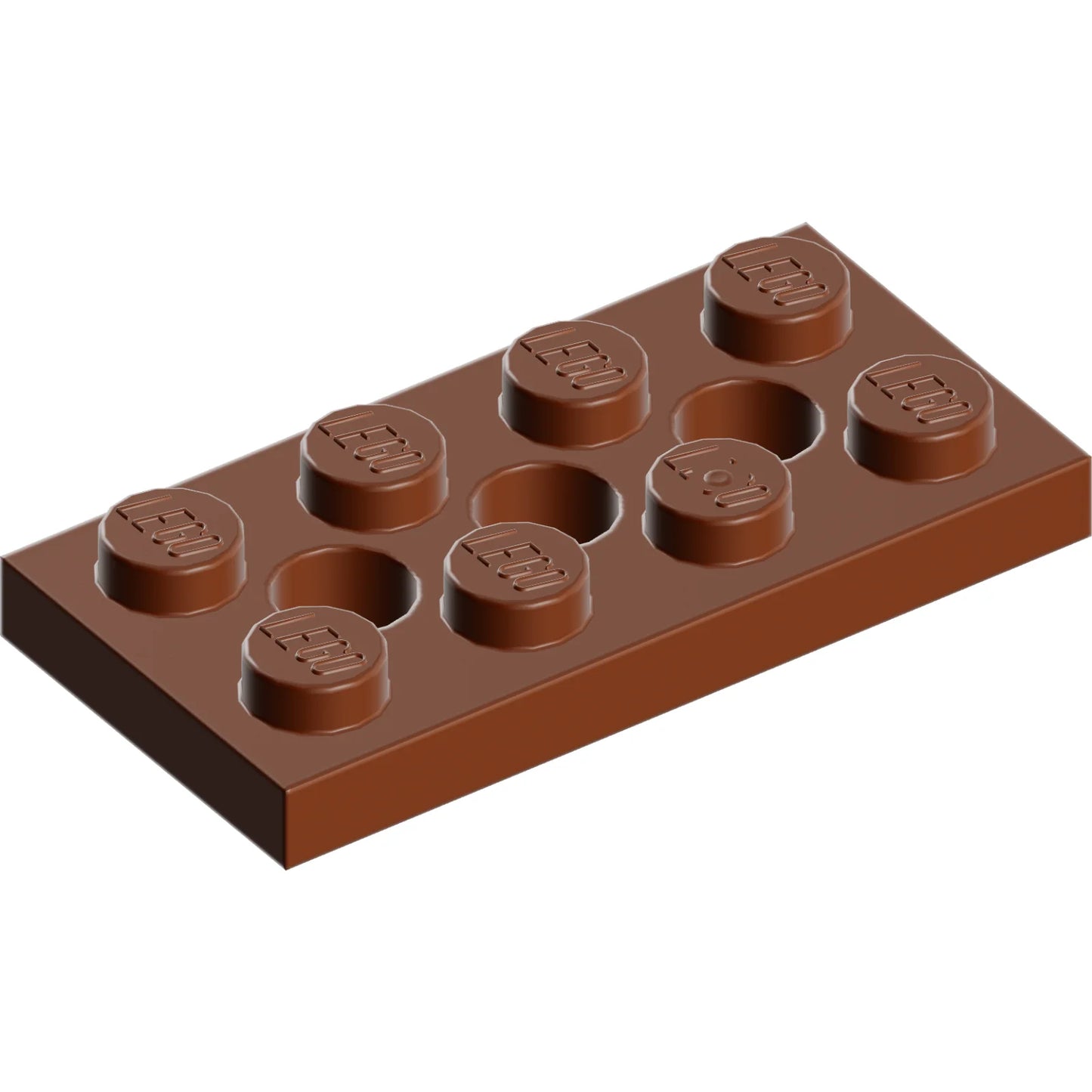 Part 3709 - Technic, Plate 2 x 4 with 3 Holes