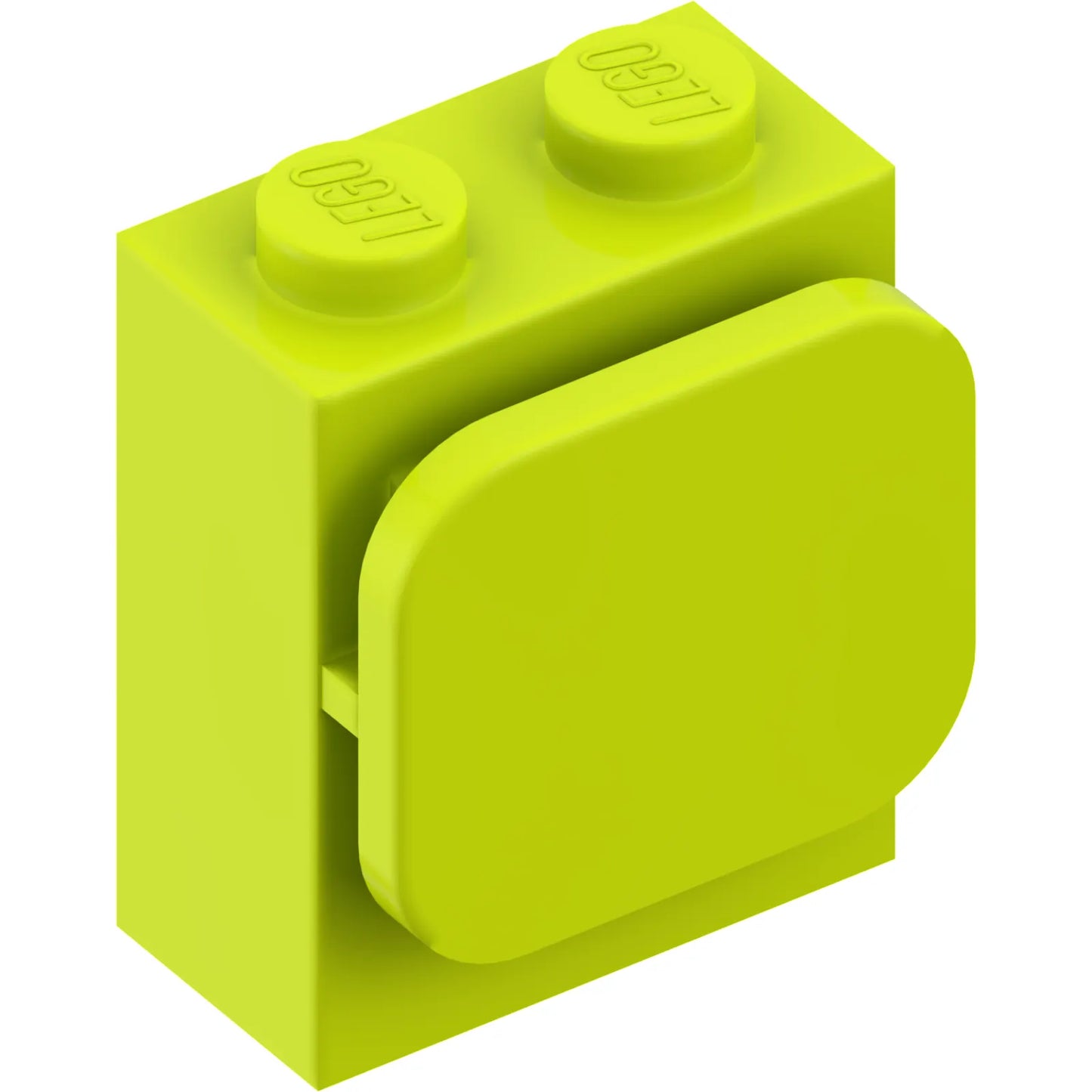 Part 37452 - Brick, Modified 1 x 2 x 2 with Paper / Photo Holder