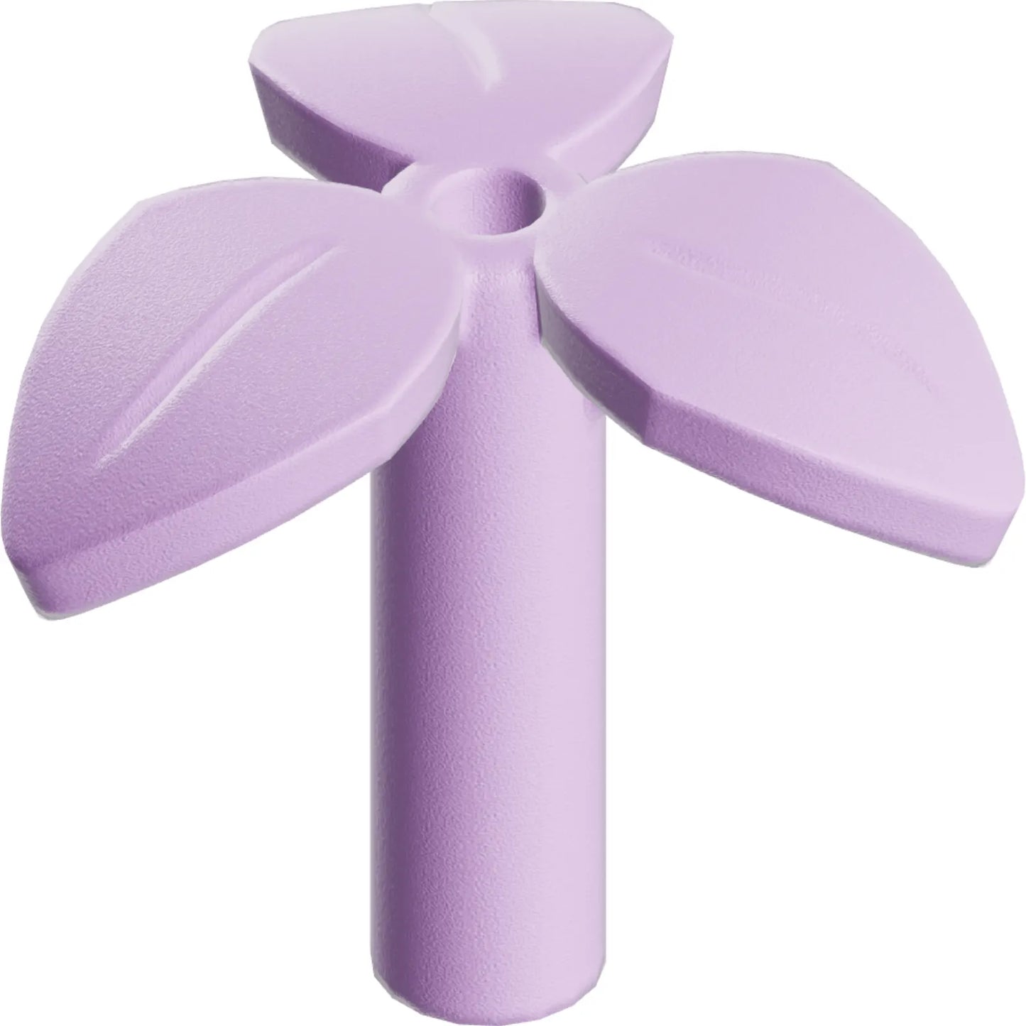 Part 37695 - Plant Stem with Bar, 3 Leaves, and Small Pin Hole