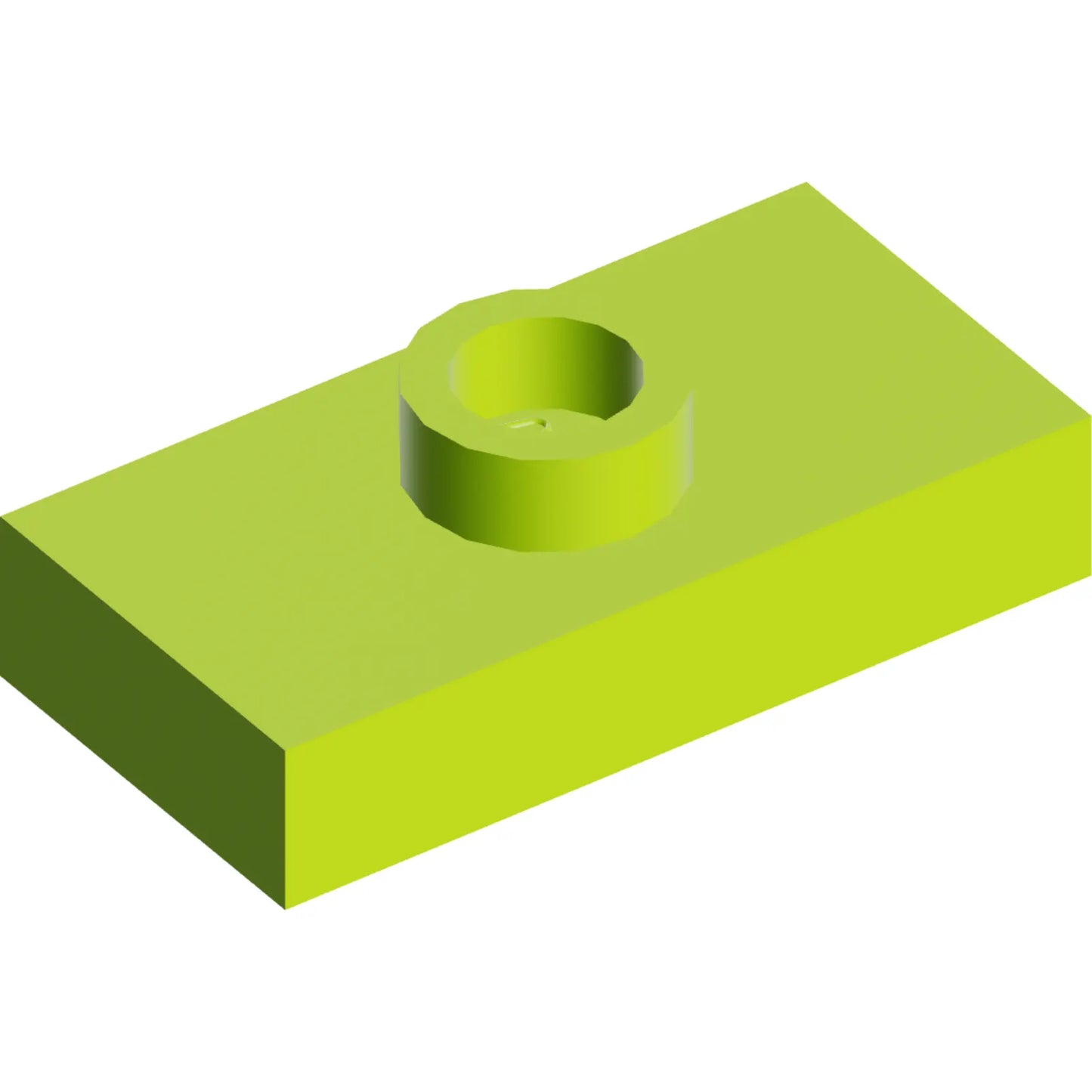 Part 3794b - Plate, Modified 1 x 2 with 1 Stud with Groove (Jumper)