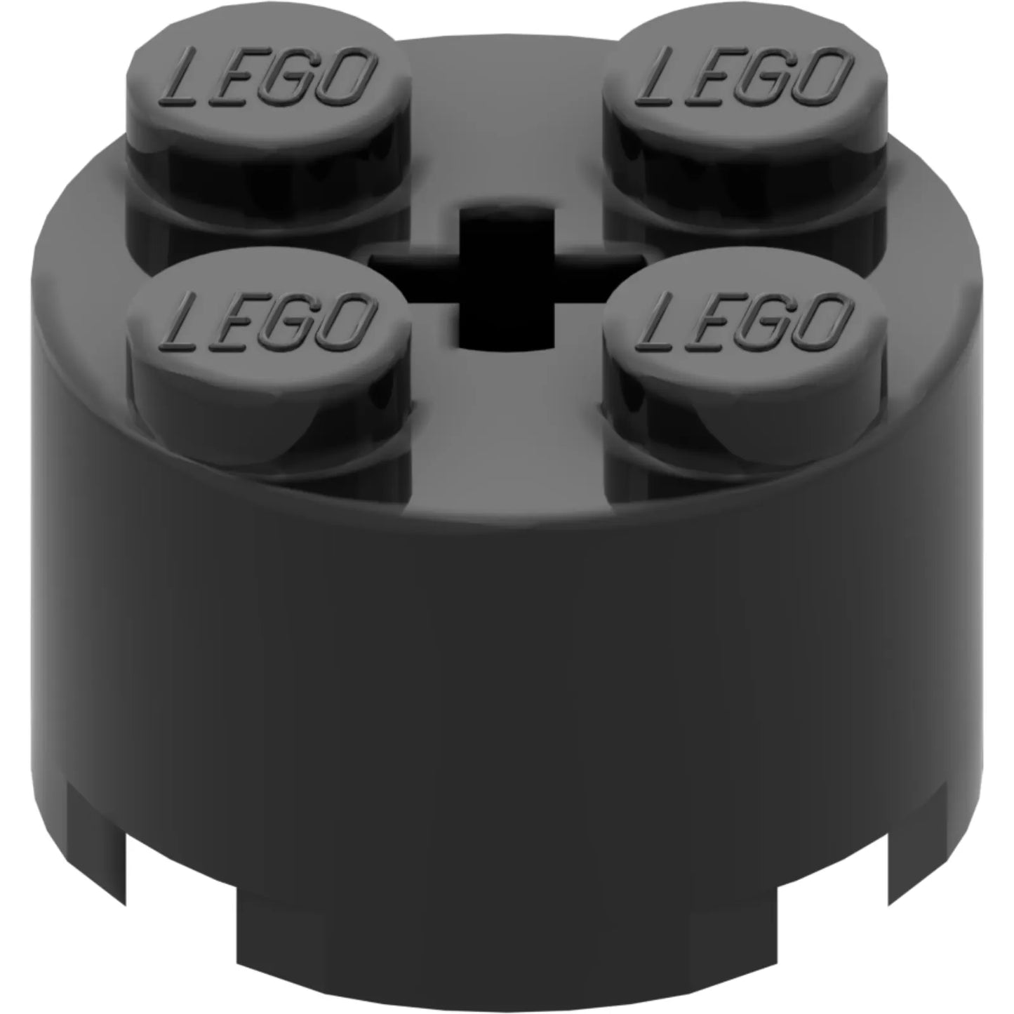 Part 3941 - Brick, Round 2 x 2 with Axle Hole