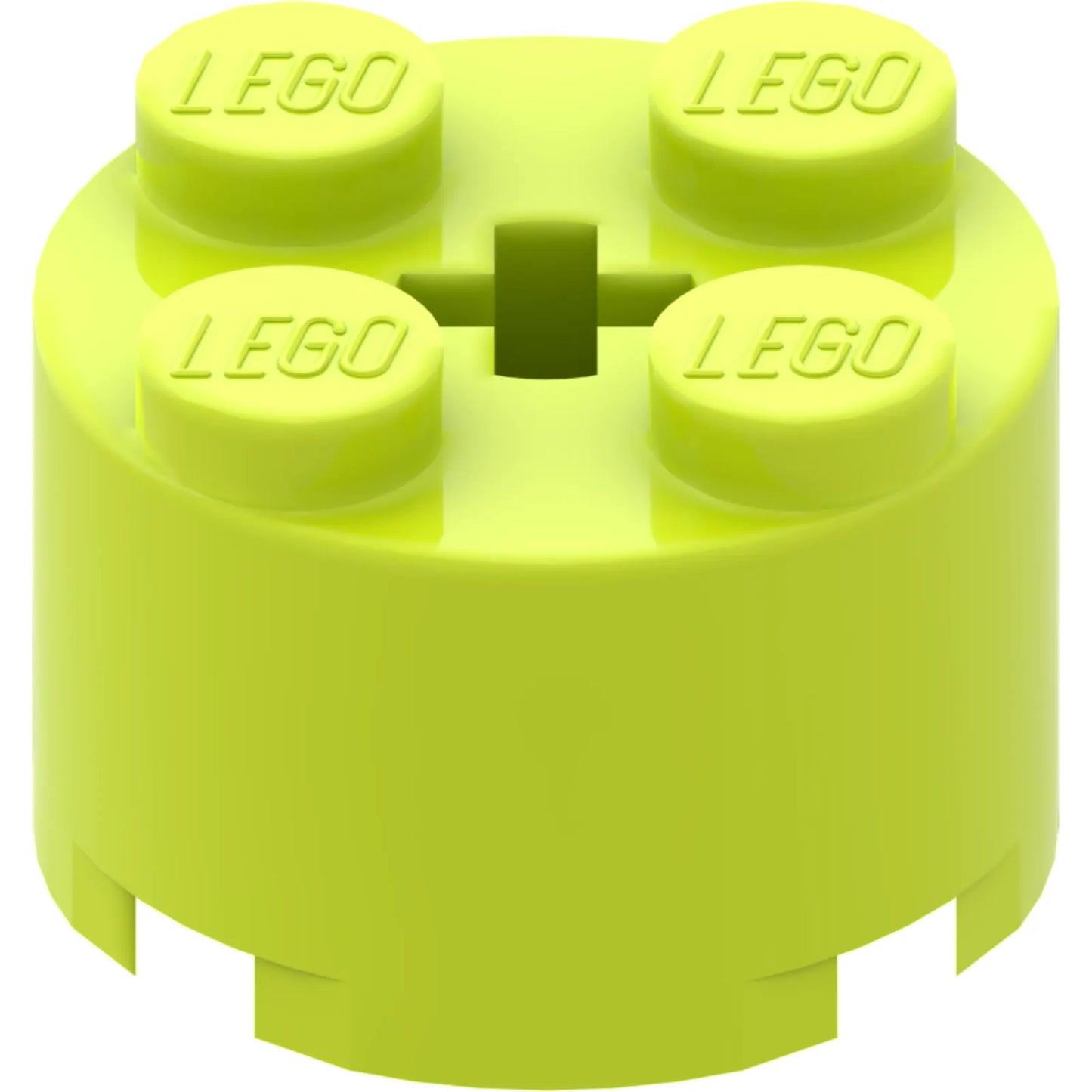 Part 3941 - Brick, Round 2 x 2 with Axle Hole