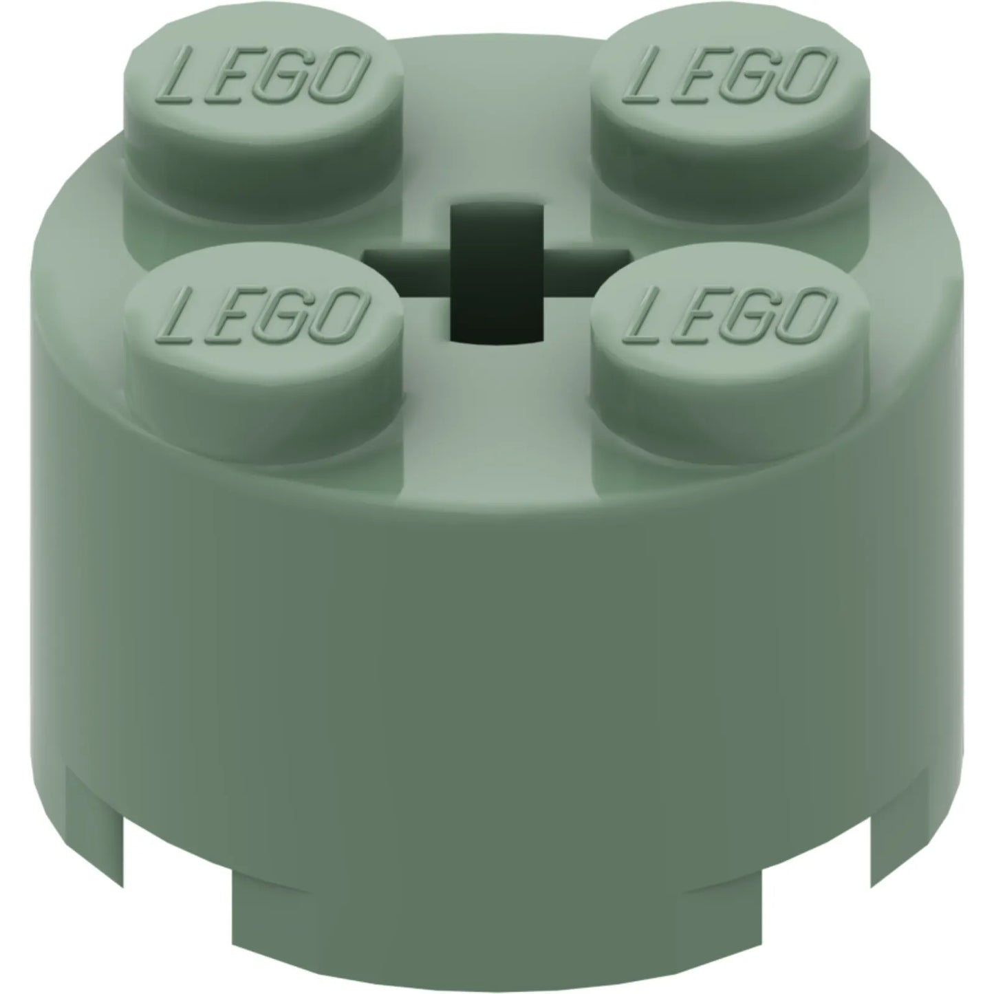 Part 3941 - Brick, Round 2 x 2 with Axle Hole