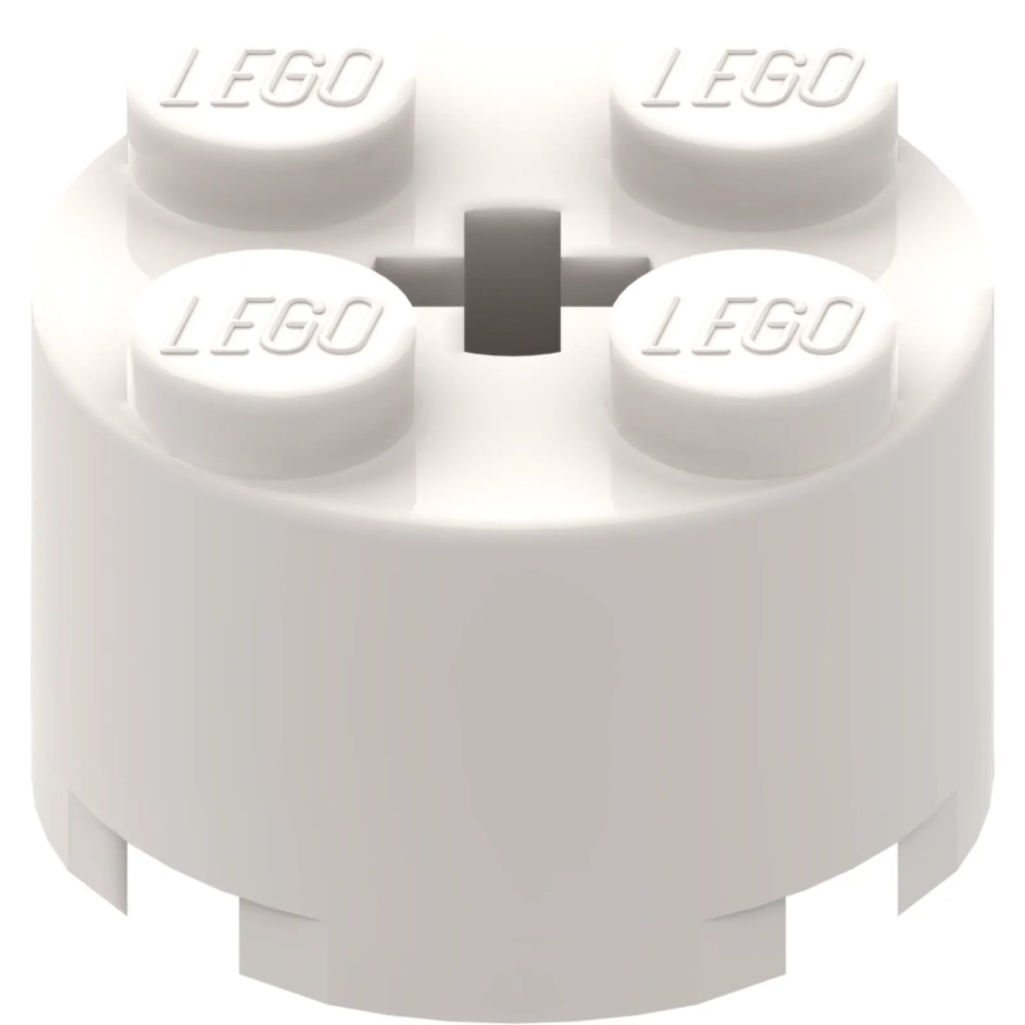 Part 3941 - Brick, Round 2 x 2 with Axle Hole