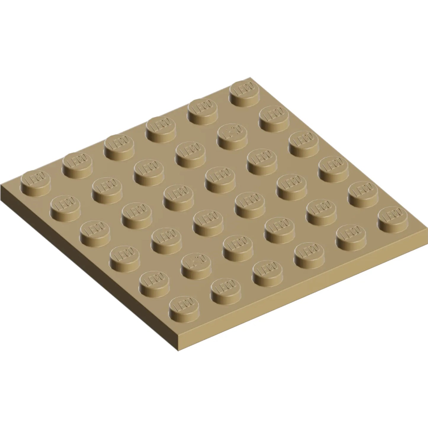 Teil 3958 - Platte 6 x 6