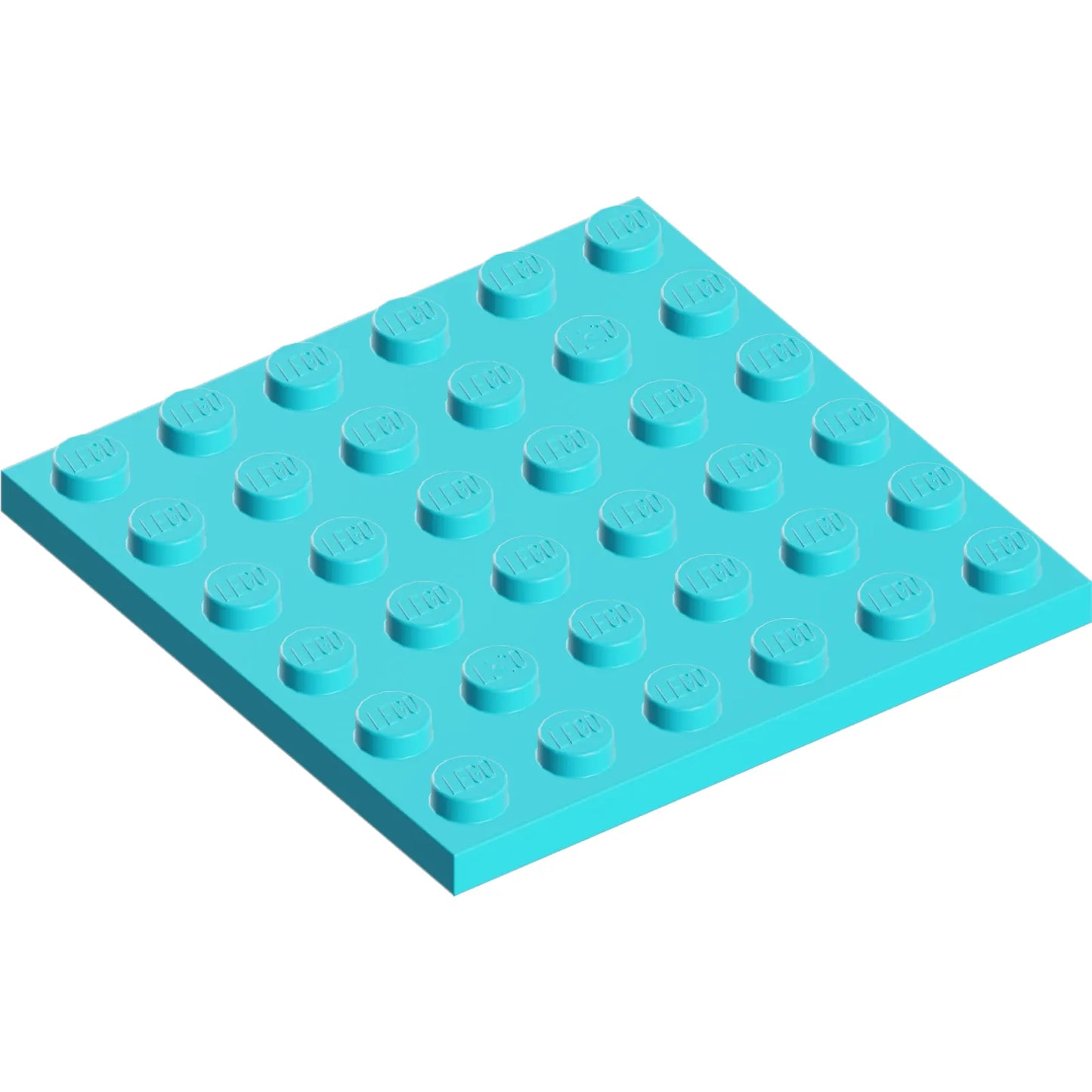 Teil 3958 - Platte 6 x 6