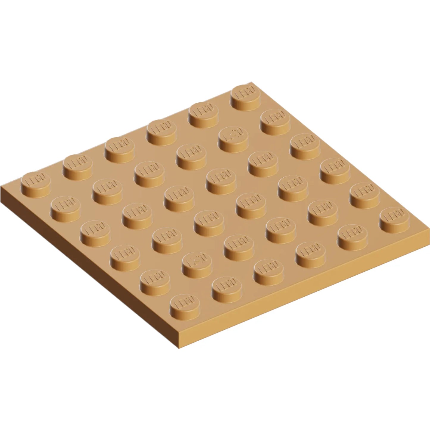 Teil 3958 - Platte 6 x 6