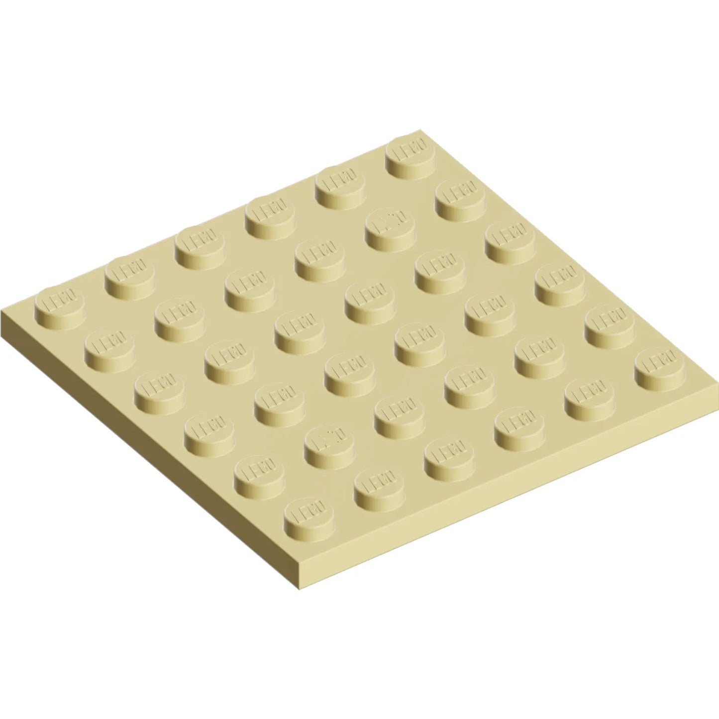 Teil 3958 - Platte 6 x 6