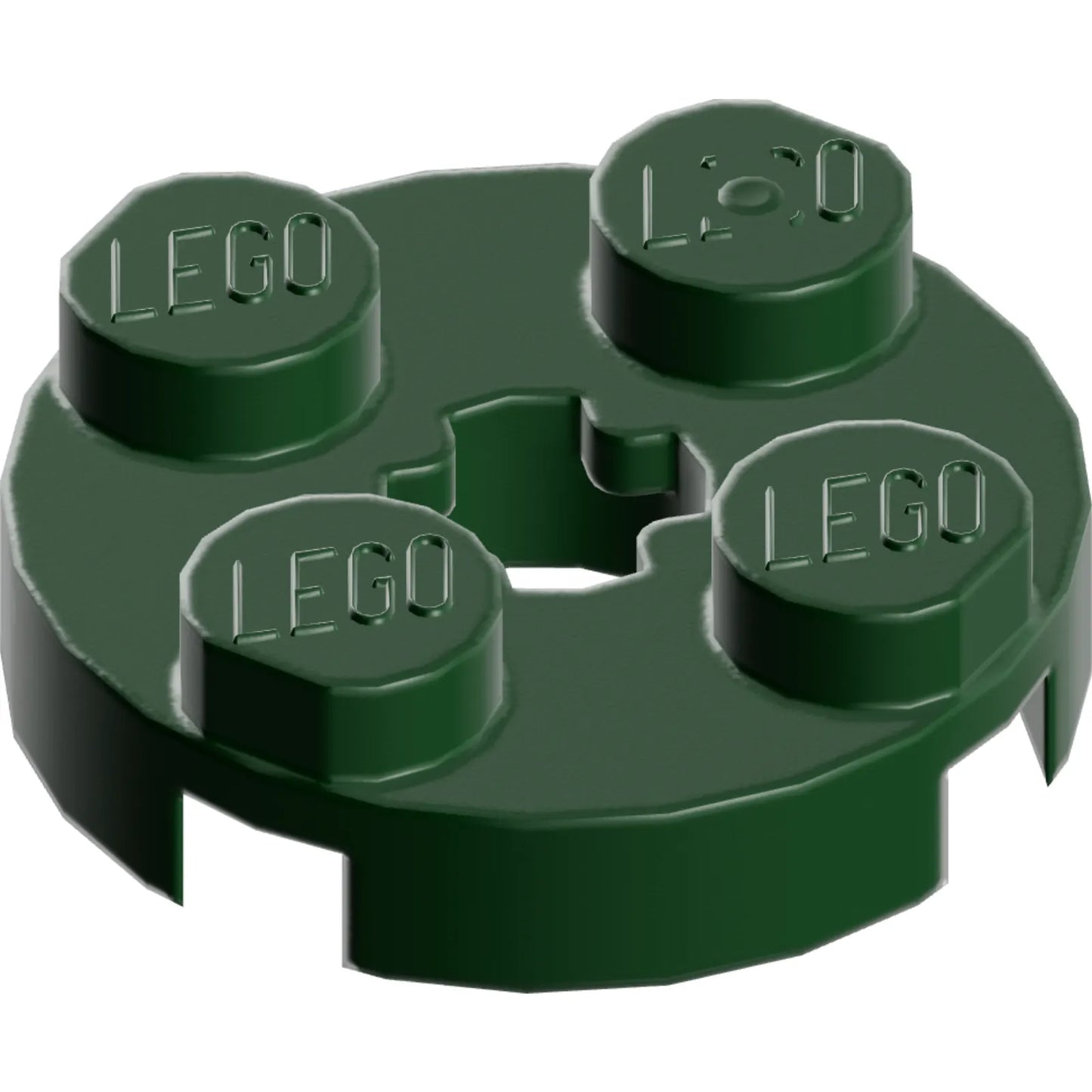 Part 4032 - Plate, Round 2 x 2 with Axle Hole