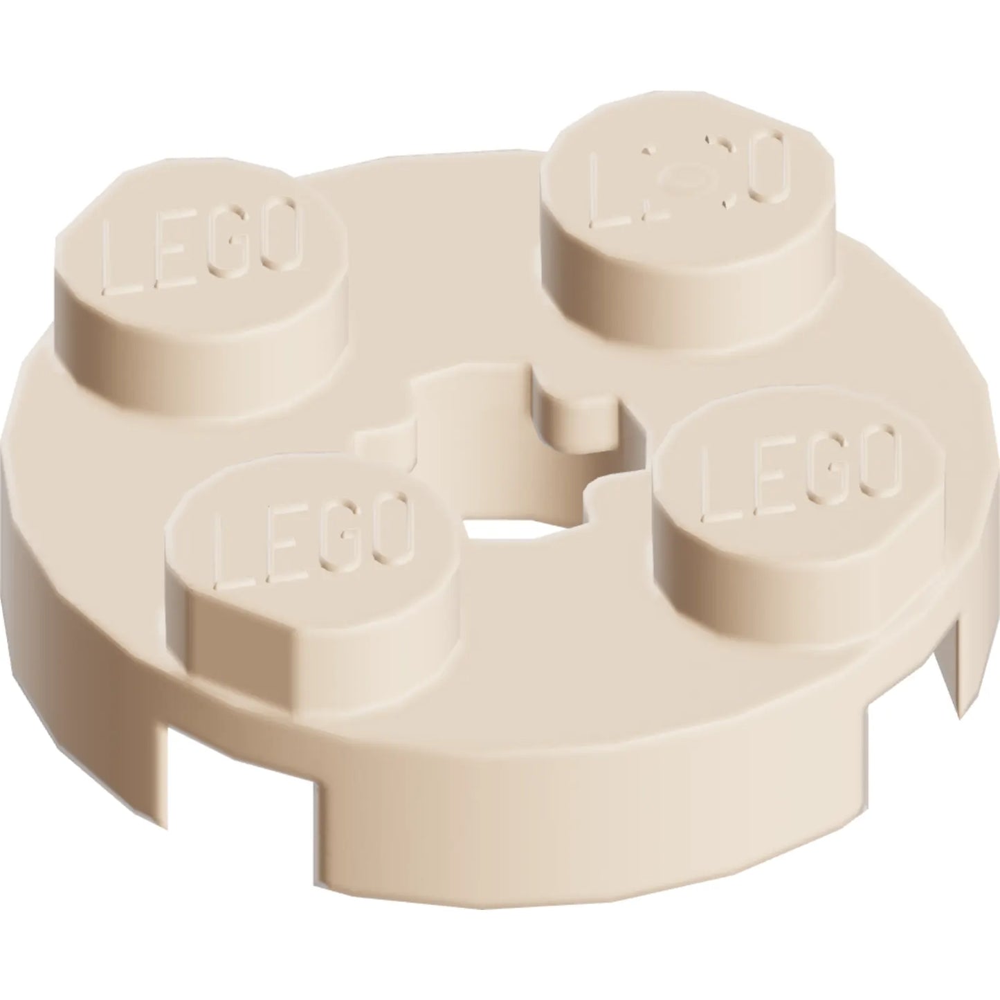 Part 4032 - Plate, Round 2 x 2 with Axle Hole