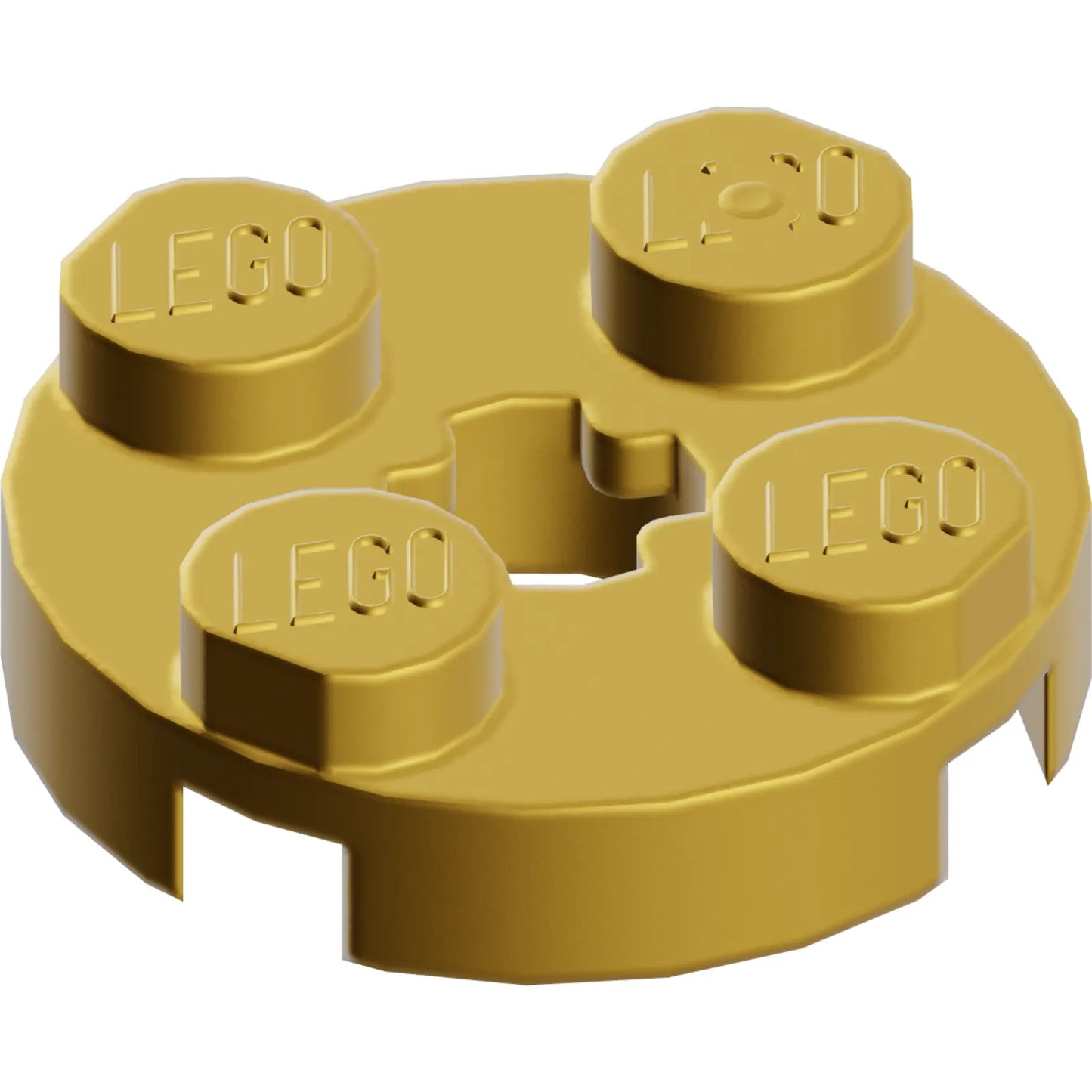 Part 4032 - Plate, Round 2 x 2 with Axle Hole