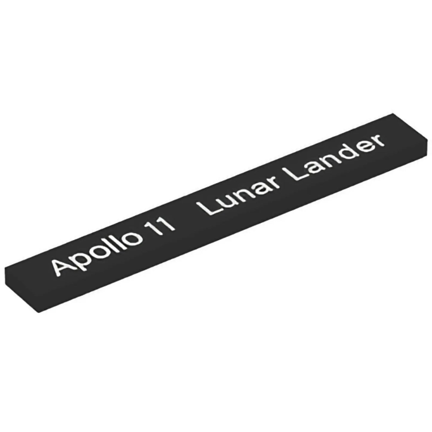 Part 4162pb205 - Tile 1 x 8 with 'Apollo 11 Lunar Lander' Pattern