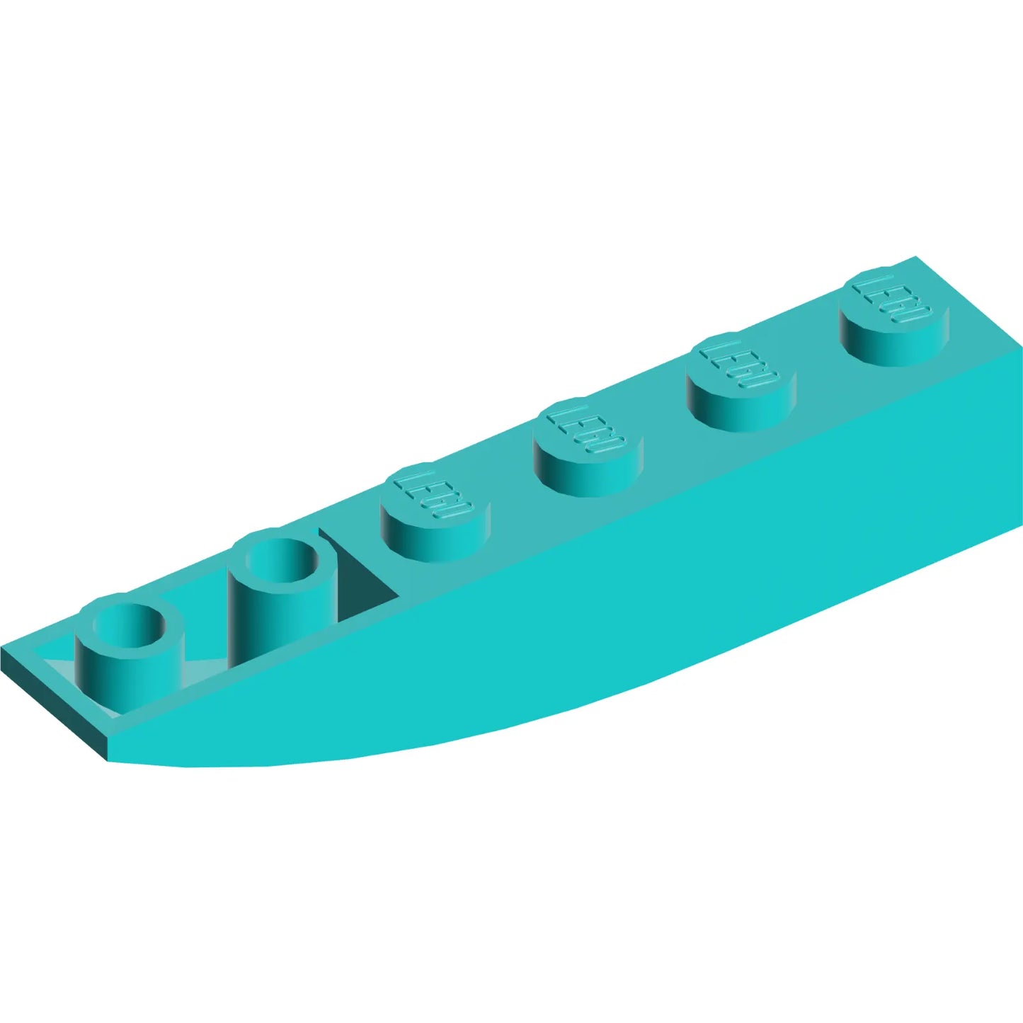 Part 42023 - Slope, Curved 6 x 1 Inverted