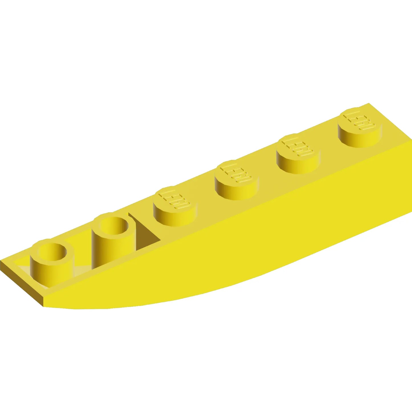 Part 42023 - Slope, Curved 6 x 1 Inverted