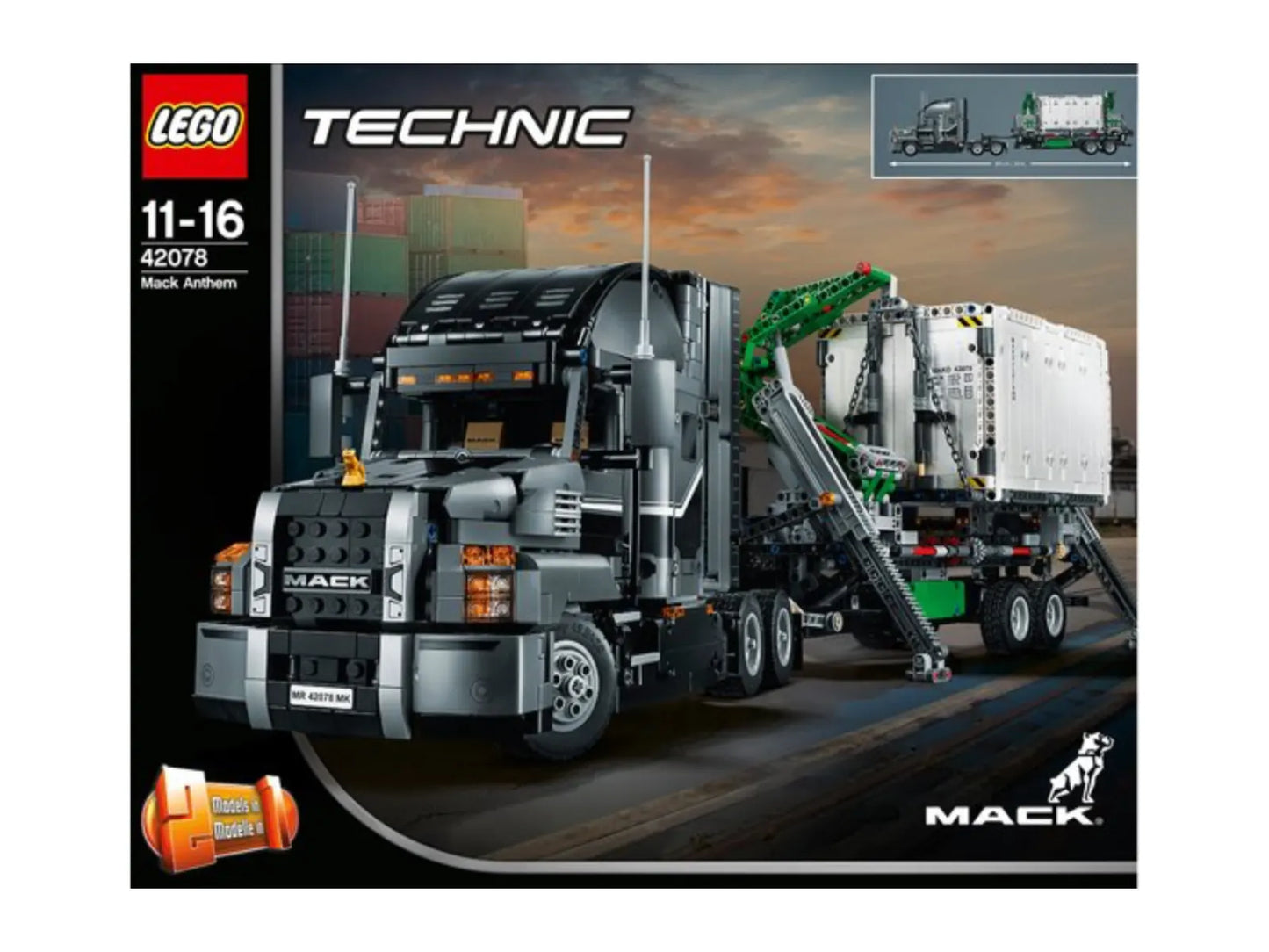 Anleitung 42078-1 - Mack Anthem