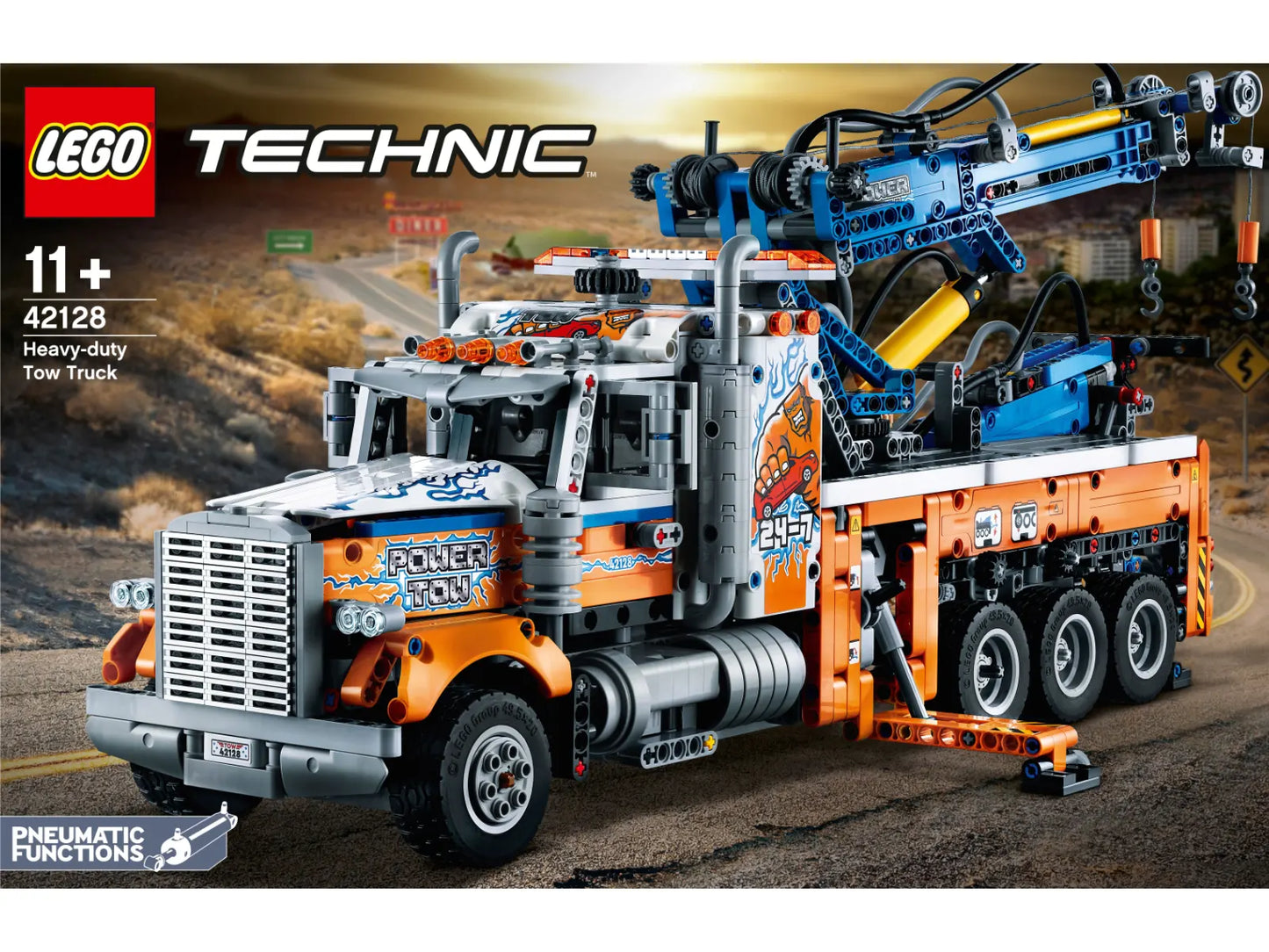 Anleitung 42128-1 - Schwerlast-Abschleppwagen