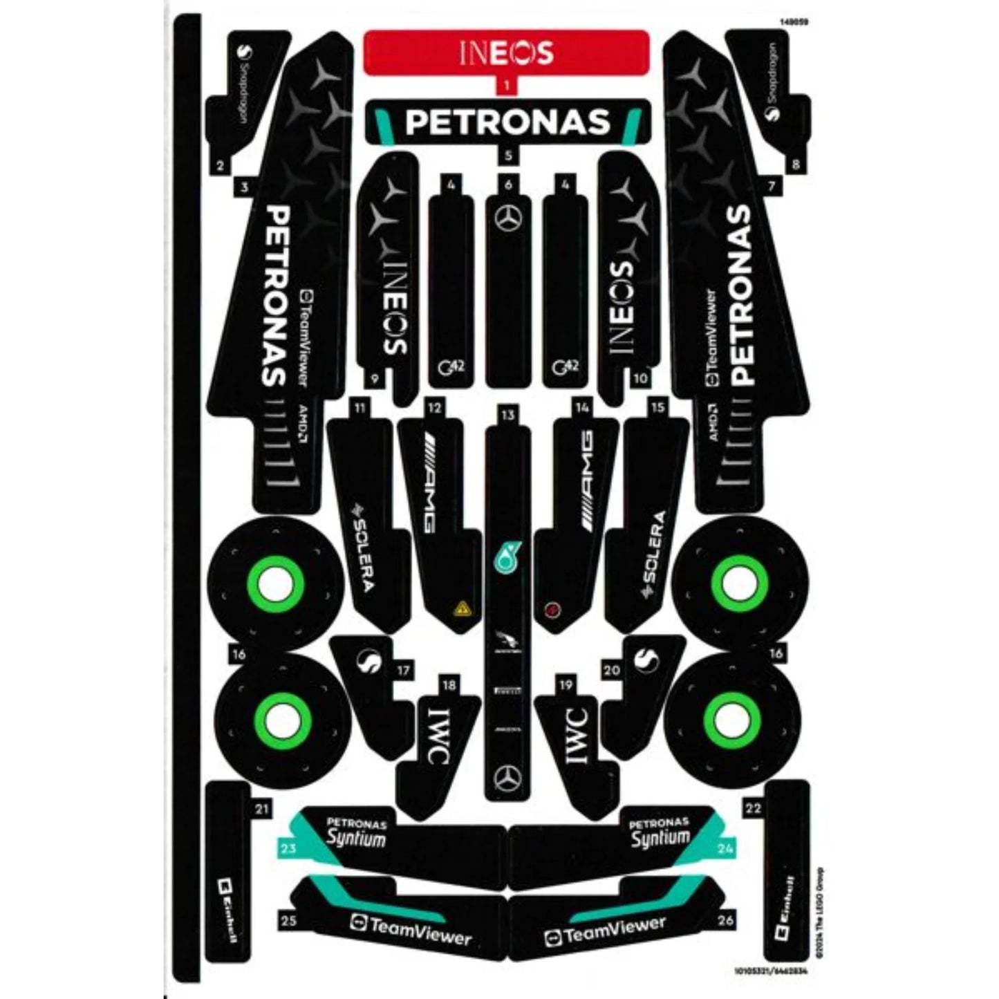 Part 42165stk01 - Sticker Sheet for Set 42165 - (10105321/6462834)