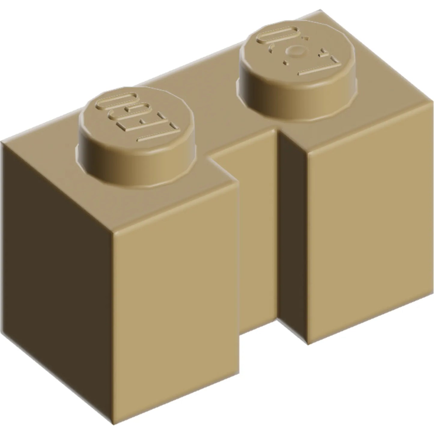 Part 4216 - Brick, Modified 1 x 2 with Channel