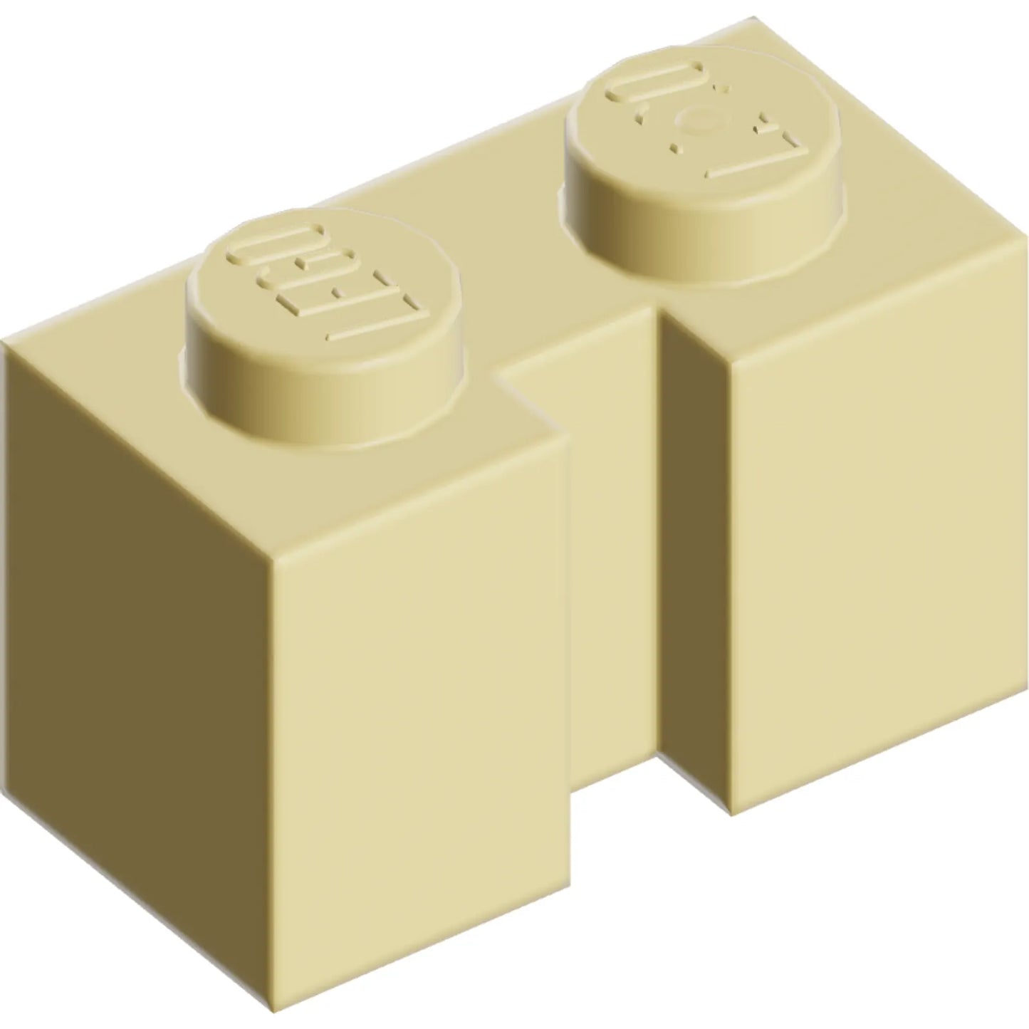 Part 4216 - Brick, Modified 1 x 2 with Channel
