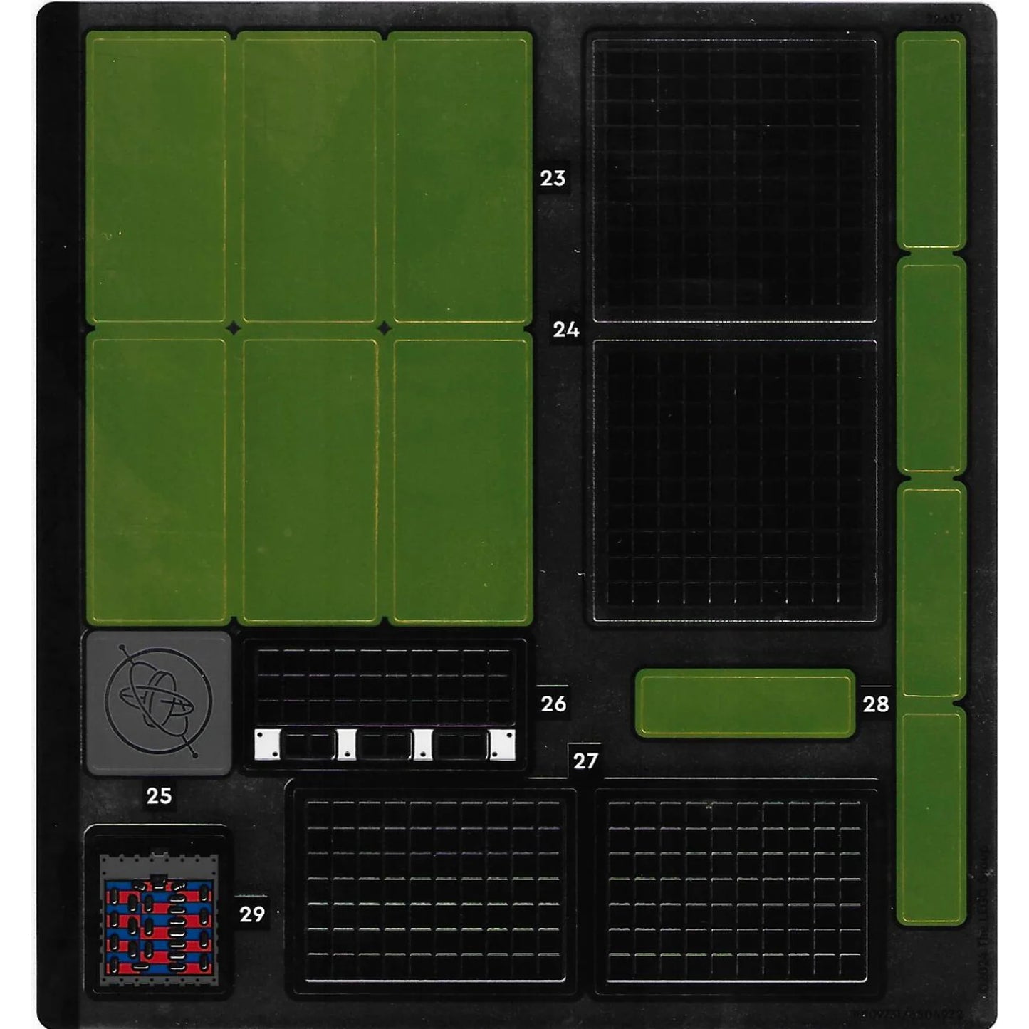 Part 42182stk03 - Sticker Sheet for Set 42182, Sheet 3, Mirrored - (10109731/6504972)