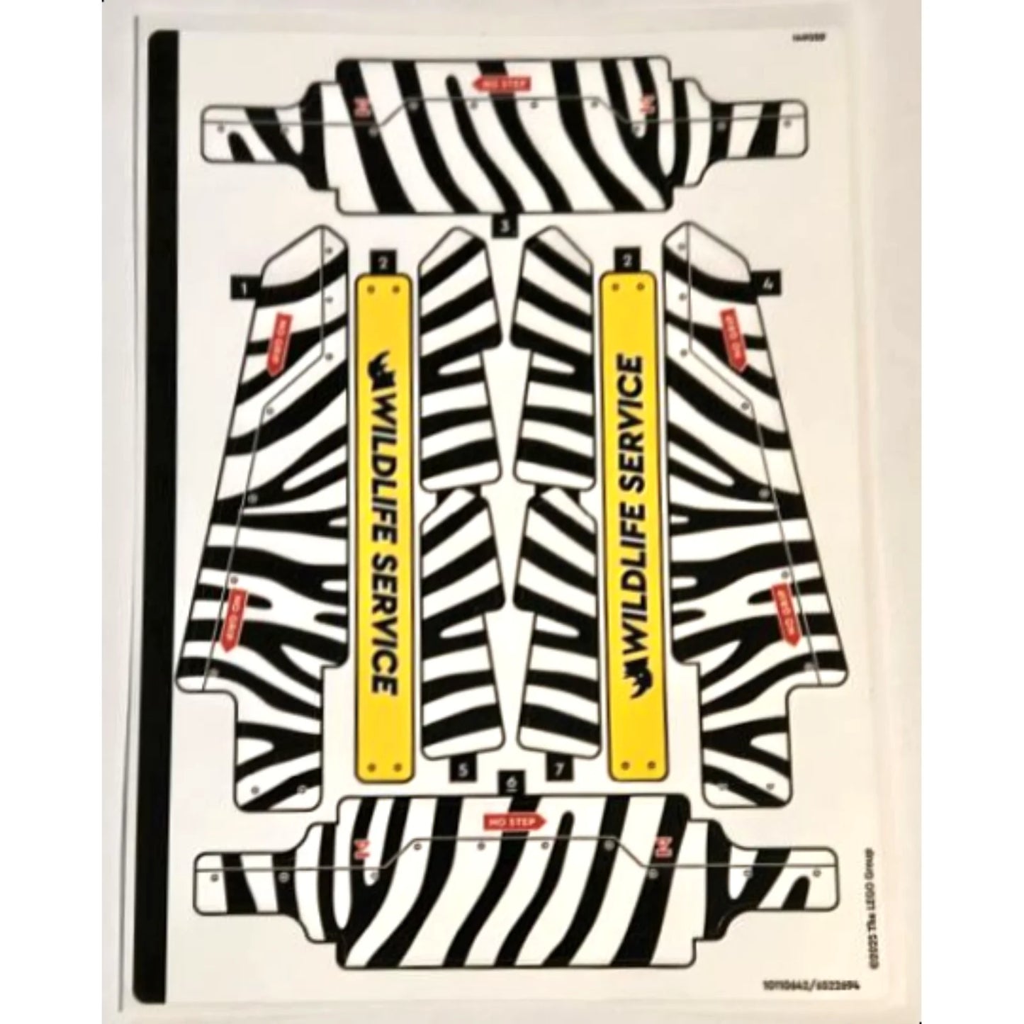 Part 42198stk01 - Sticker Sheet for Set 42198 - (10110642/6522694)