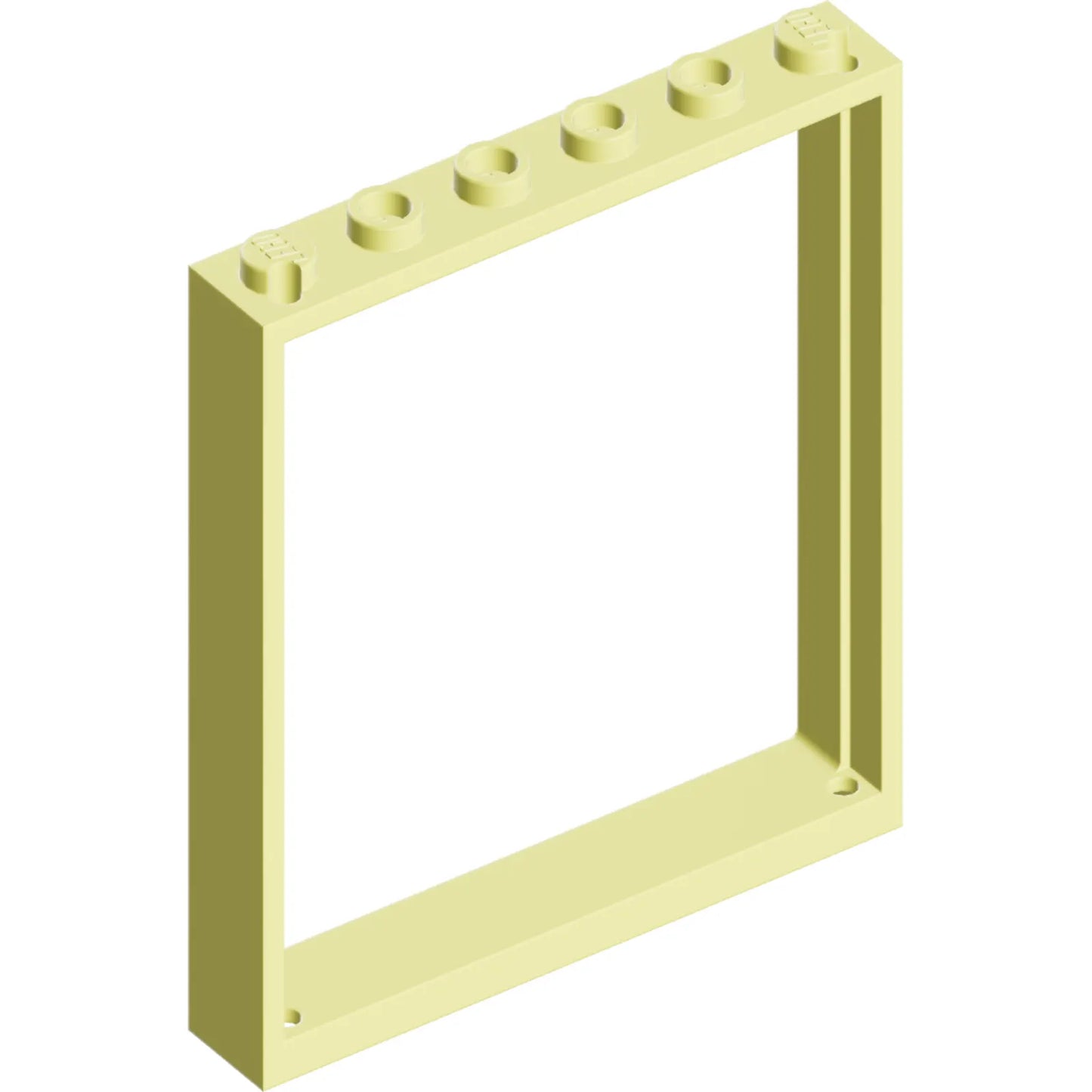 Part 42205 - Window 1 x 6 x 6 Flat Front