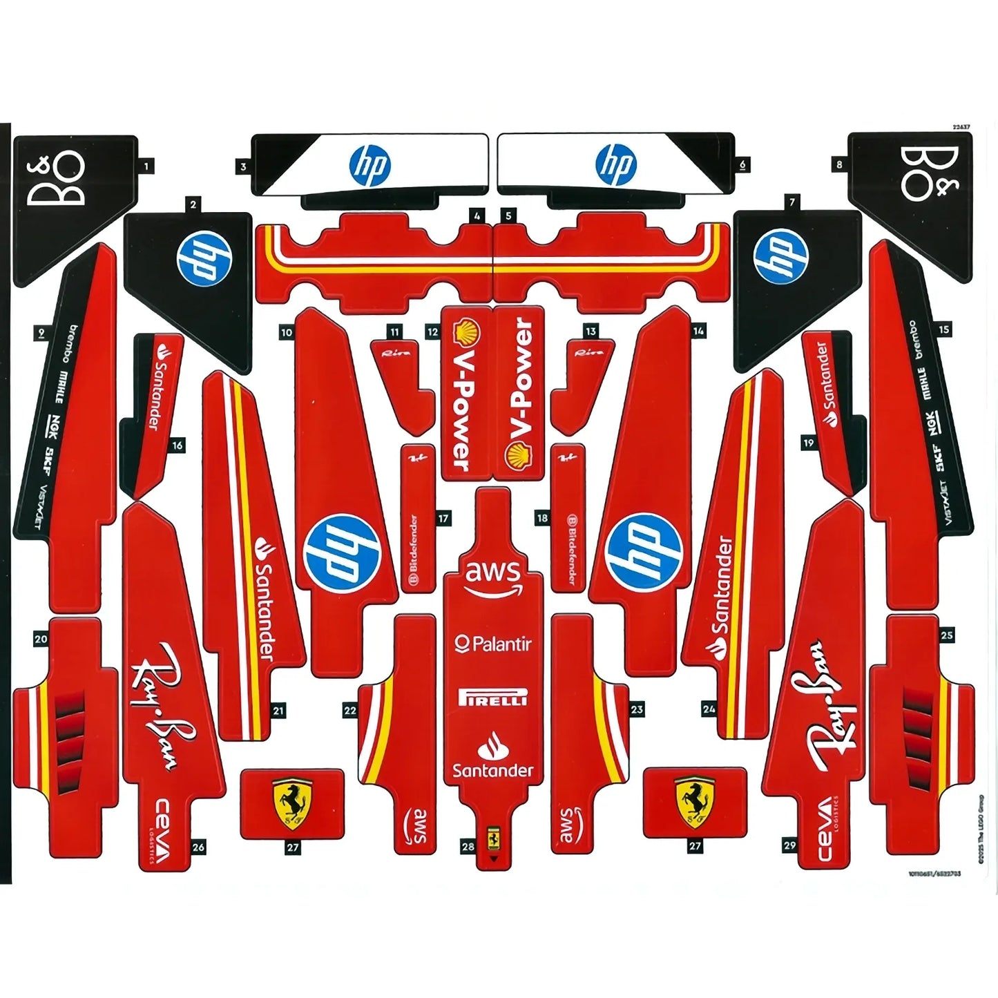 Part 42207stk01 - Sticker Sheet for Set 42207, Sheet 1 - (10110651/6522703)