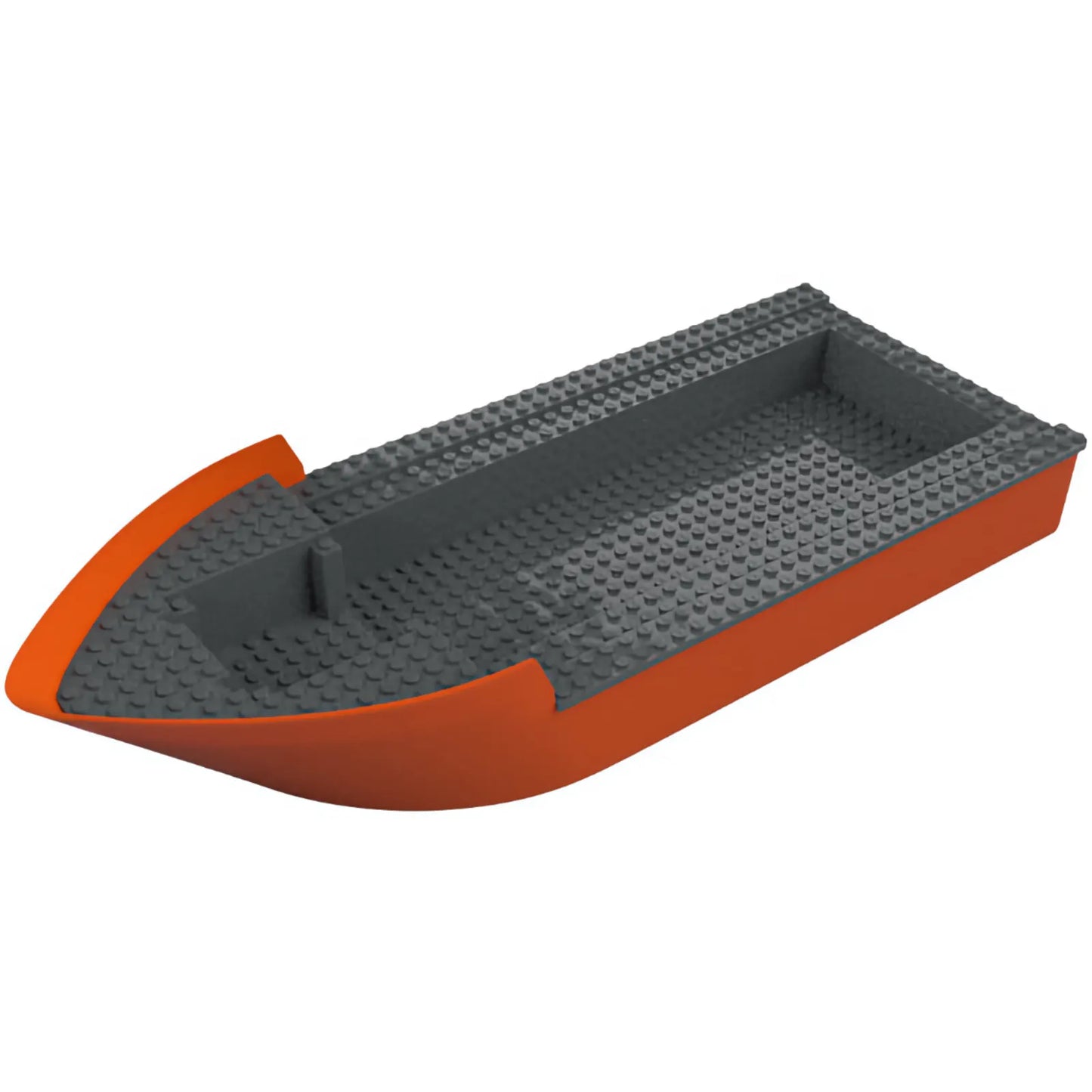 Part 4245c02 - Boat, Hull Giant Bow 50 x 20 x 7 with Dark Bluish Gray Top (4245 / 4264)